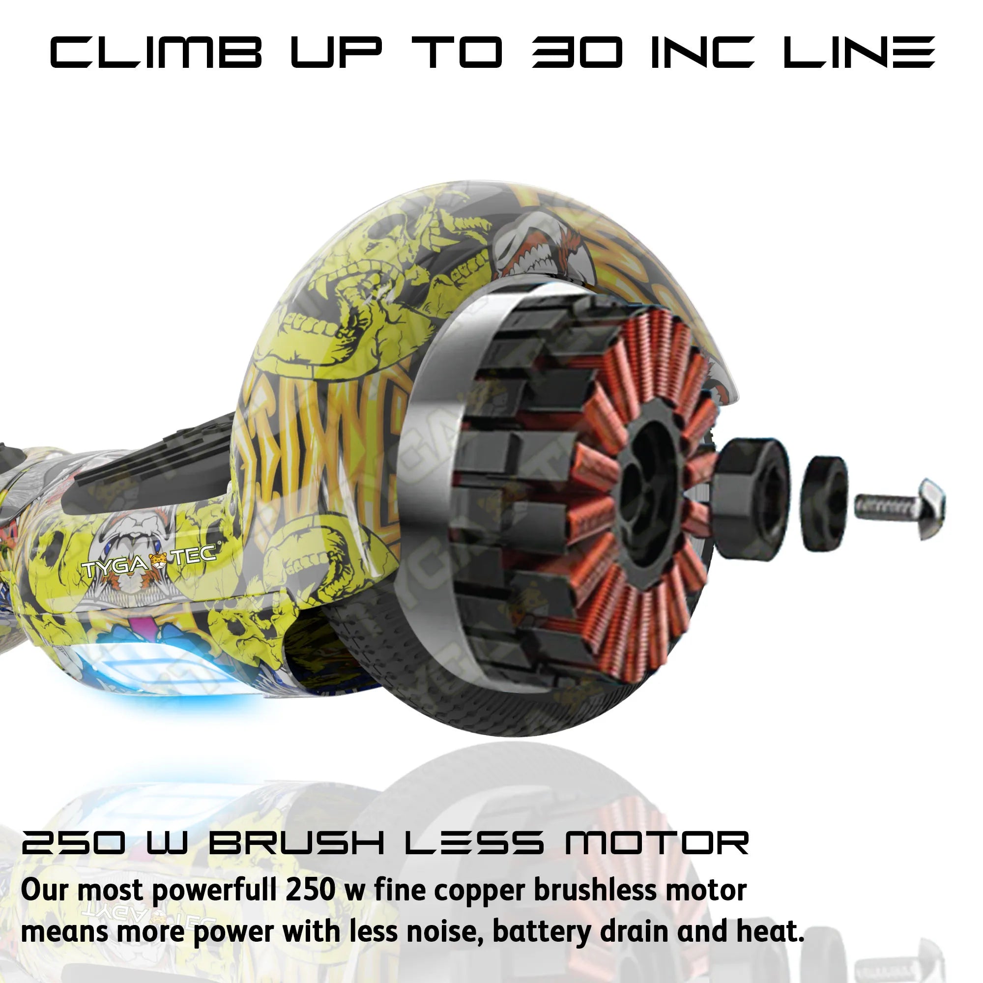 TYGATEC T2 + Auto Balancing Hoverboard App connectivity - ED Hardy
