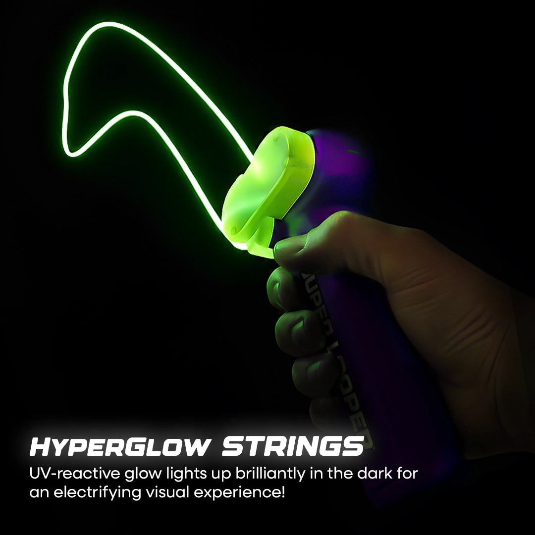 Tygatec Super Looper Rope Launcher Toy Gun (Purple)