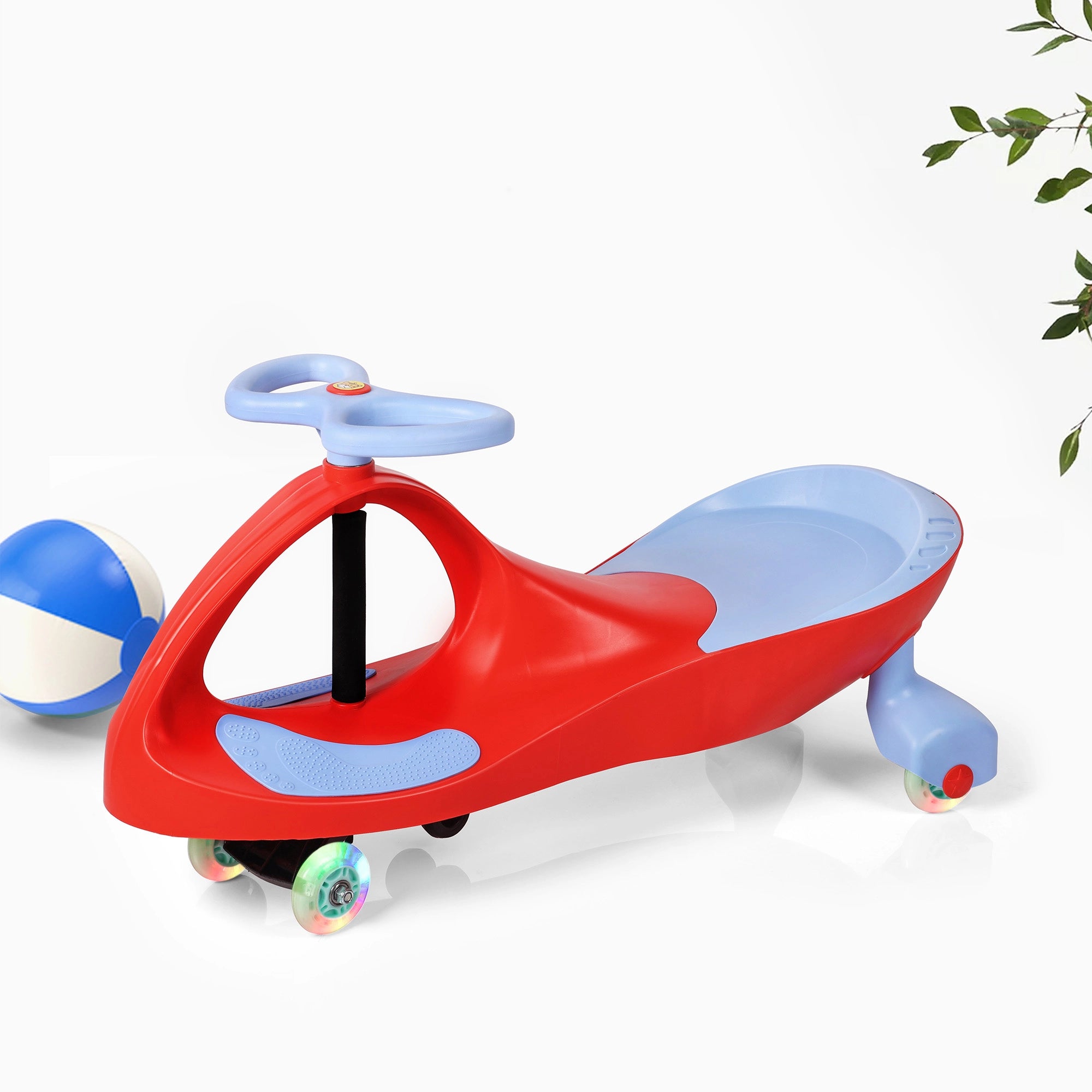 Swing Car Kids Steering Car Babyhug Froggy Gyro Swing Car With