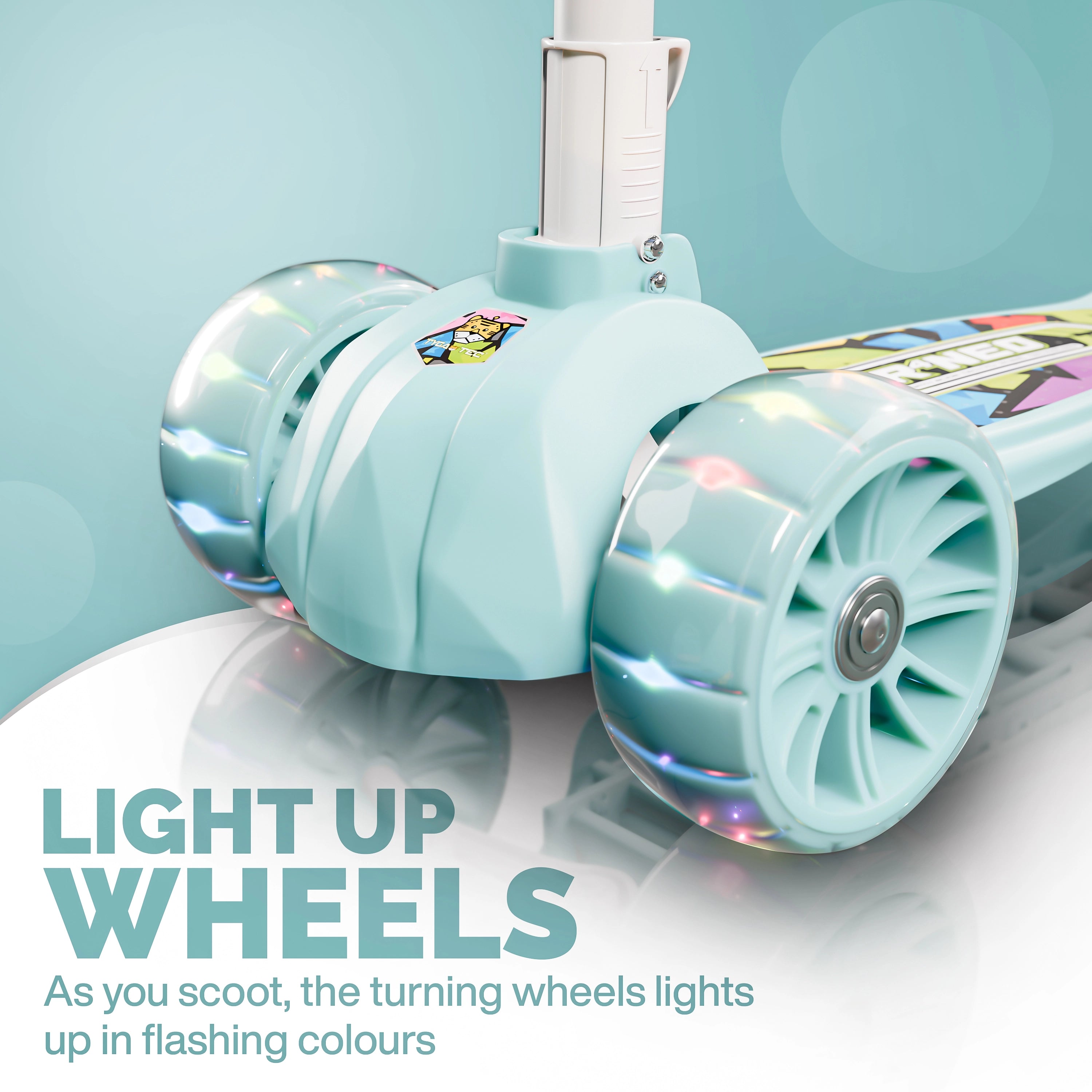 Tygatec Zoomer 3 Wheel ( Color blue )