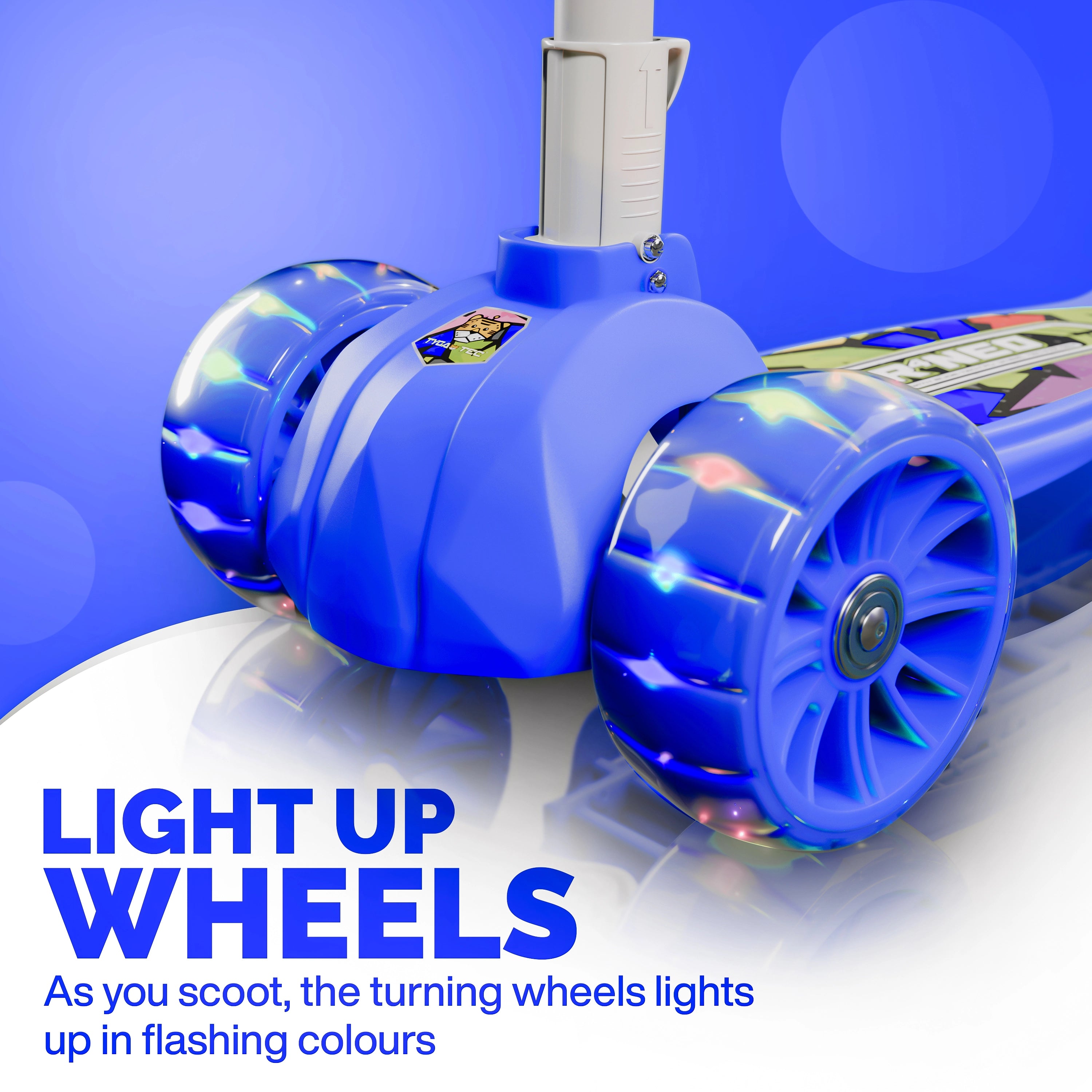 Tygatec Zoomer 3 wheel (color dark blue)