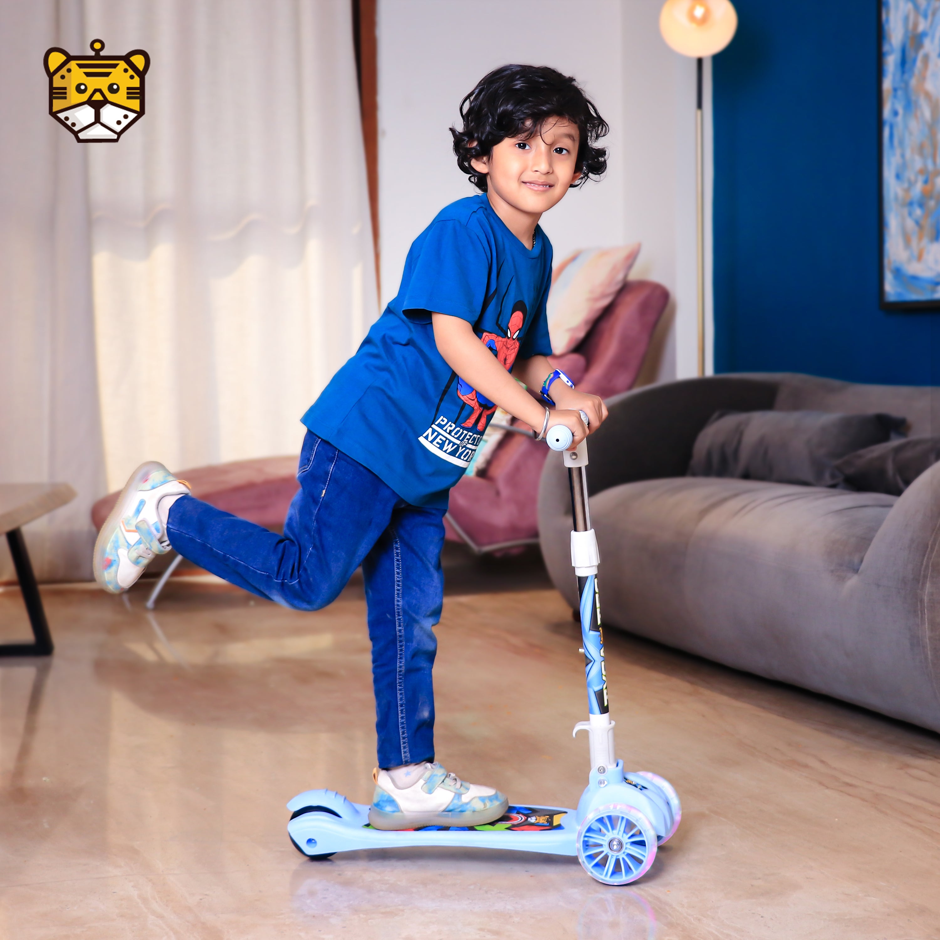 Tygatec Zoomer 3 wheel (color dark blue)