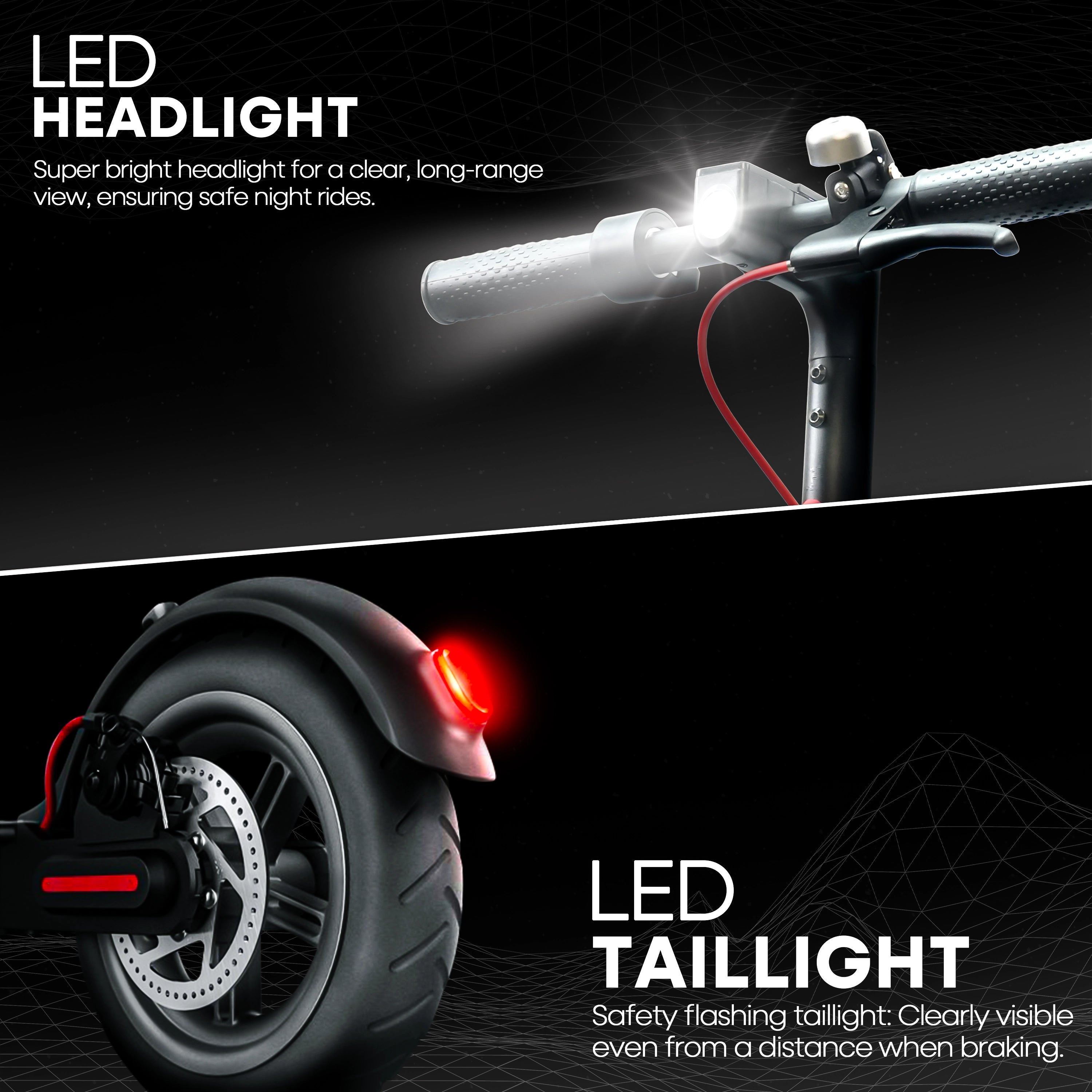 Tygatec Bolt E-Kick Electric Scooter For Kids & Adults | Electric Foldable Scooter