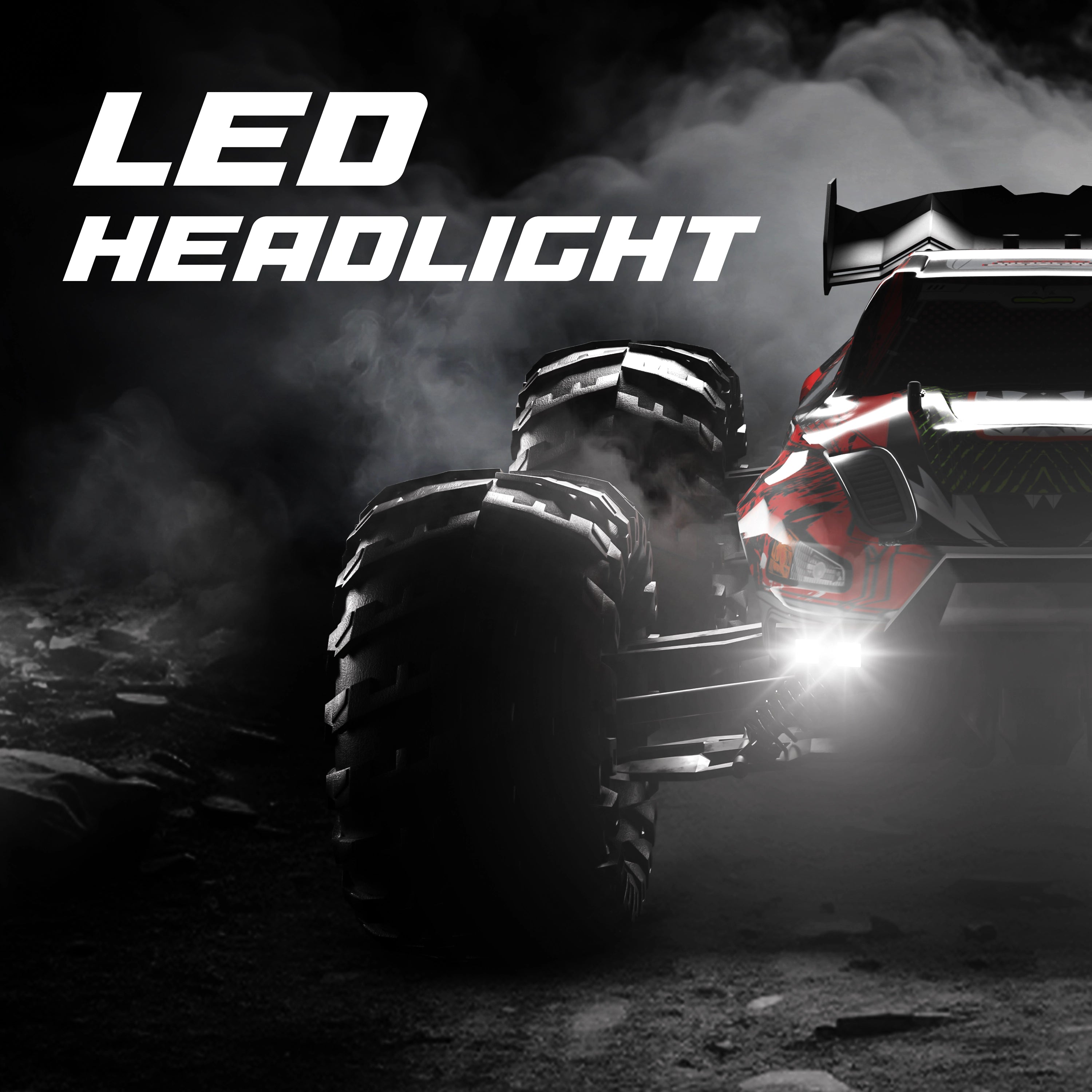 Tygatec Supersonic High Speed Remote Control (Rc) Car | Hobby Grade Stunt Car (Color Red)