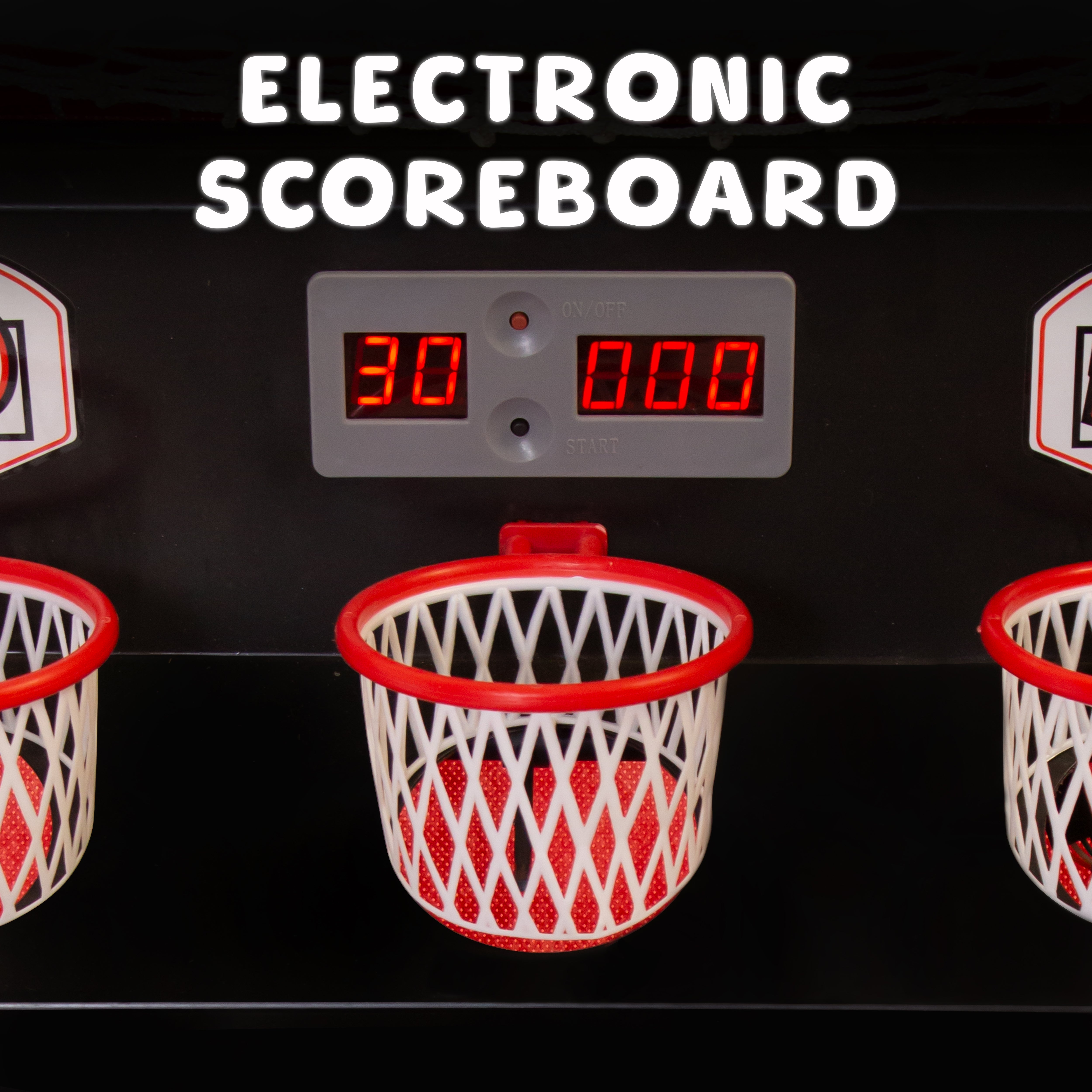 TYGATEC - Electronic Basketball Arcade Indoor Game for Kids with Electronic Score Board