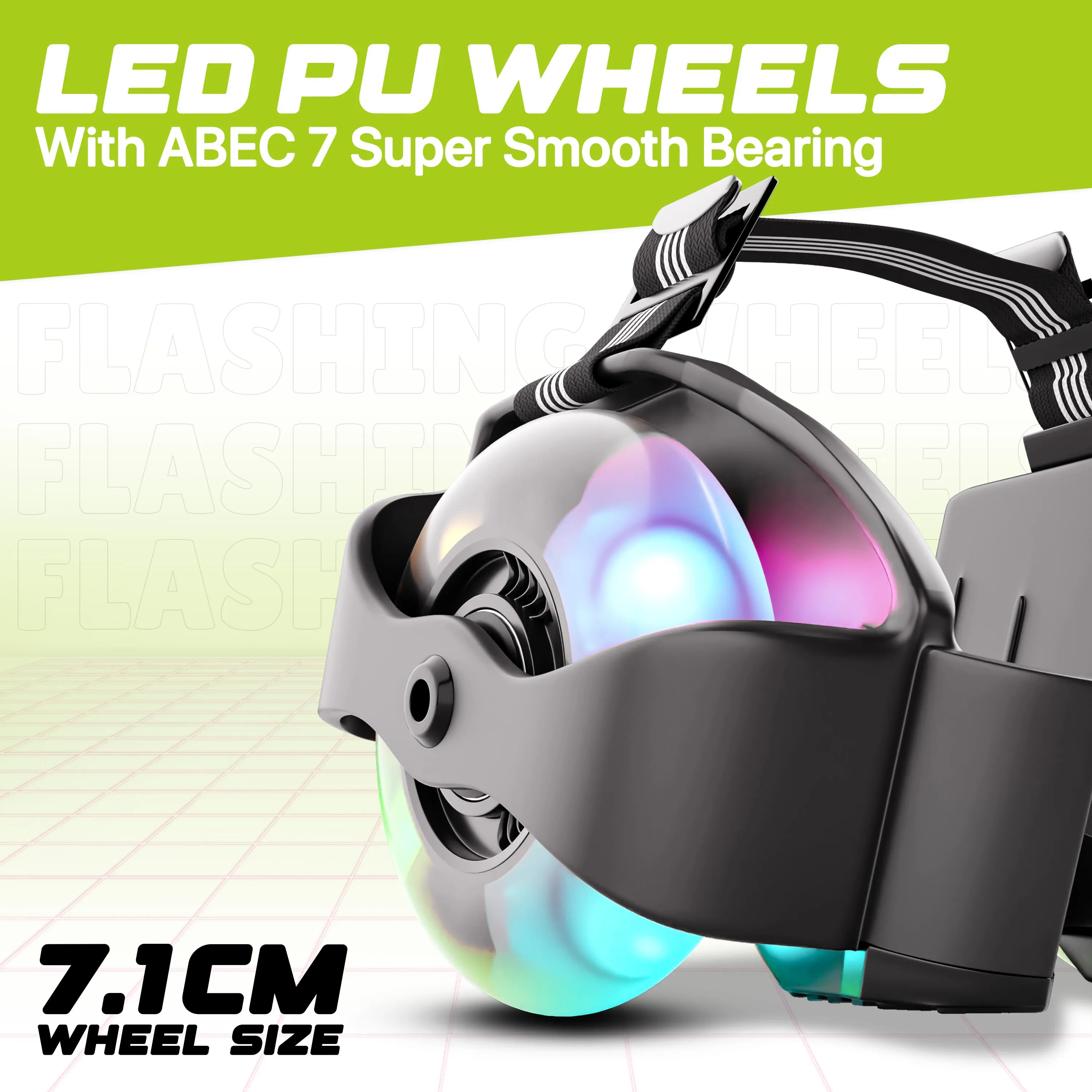 Flashing Wheel ( color black )