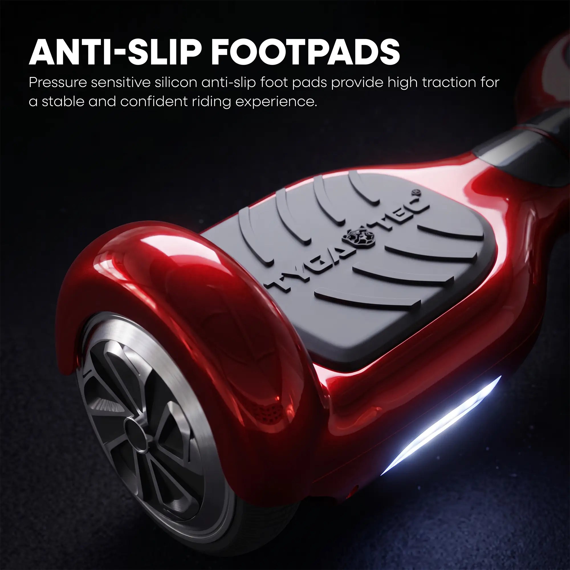 TYGATEC T2 + Auto Balancing Hoverboard App Connectivity - Red