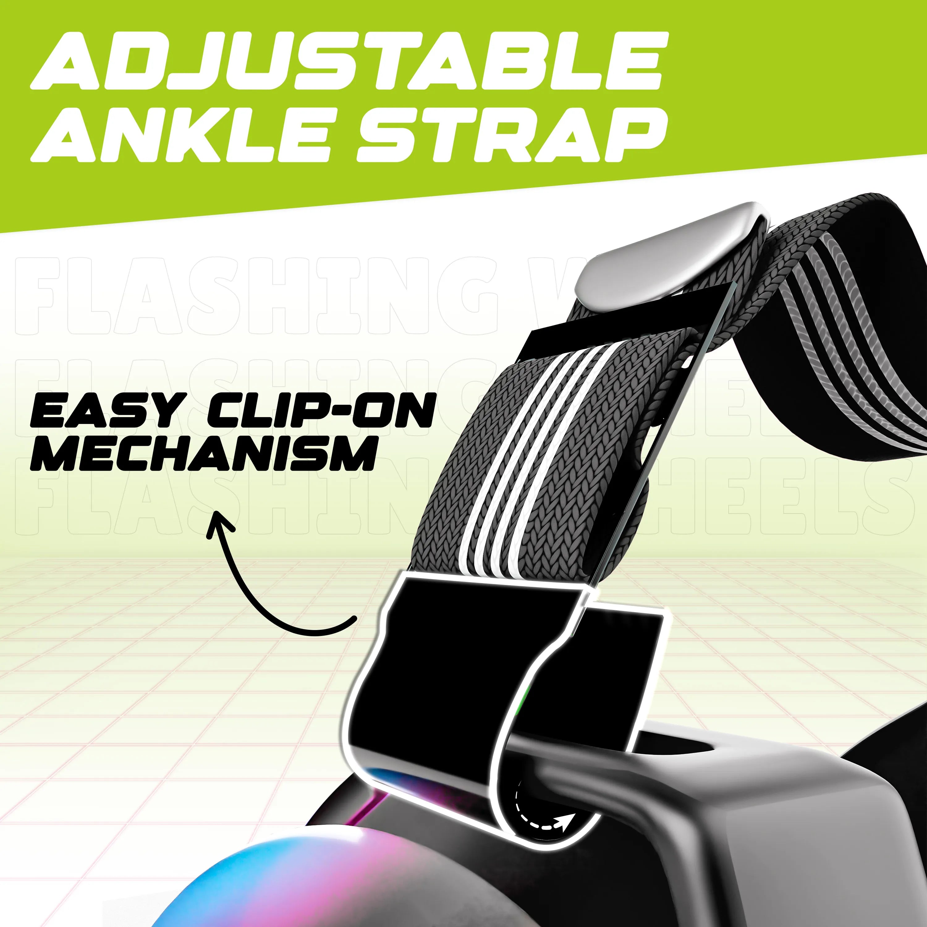 Flashing Wheel ( color black )