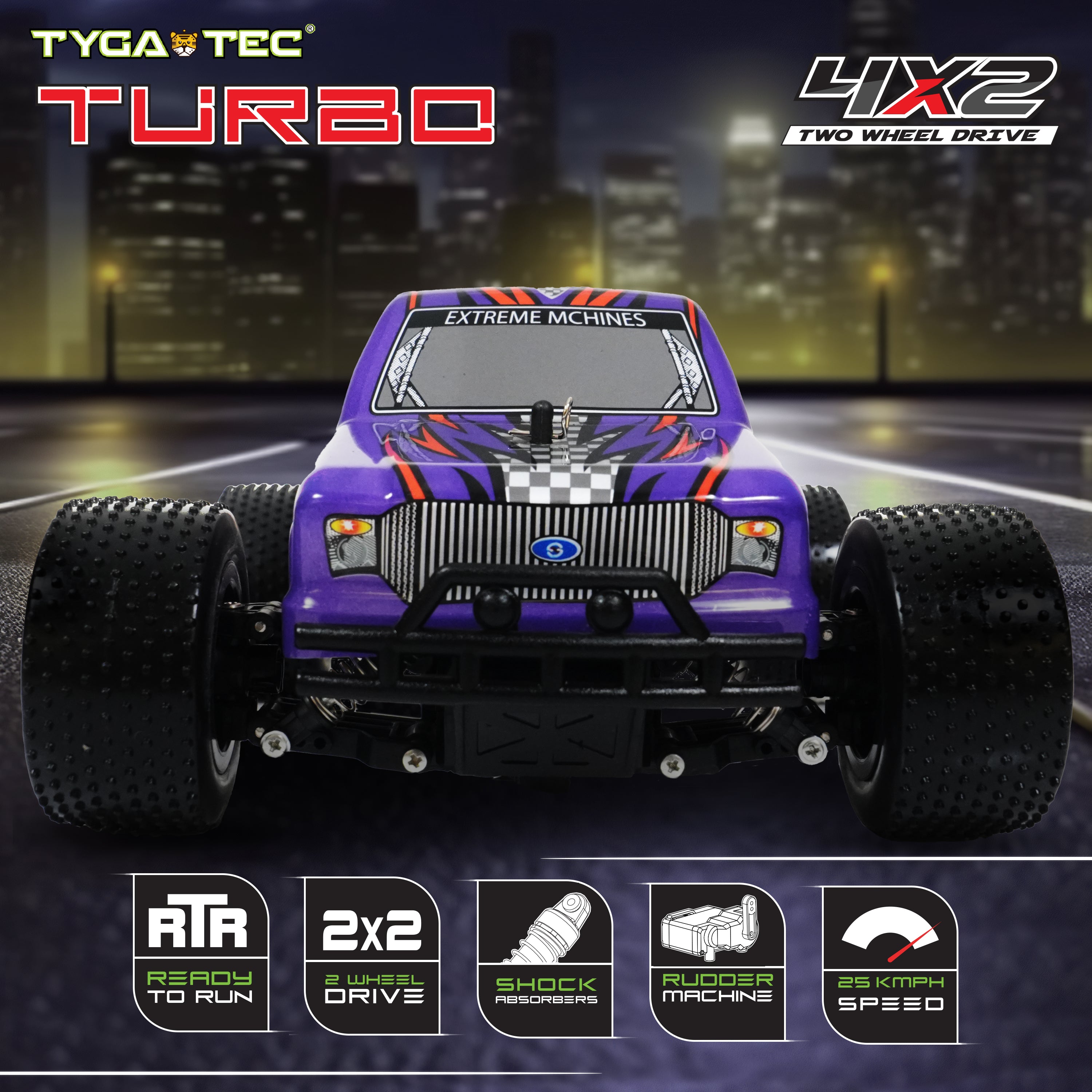 Tygatec - Turbo Mini Ultra high Speed RC Car
