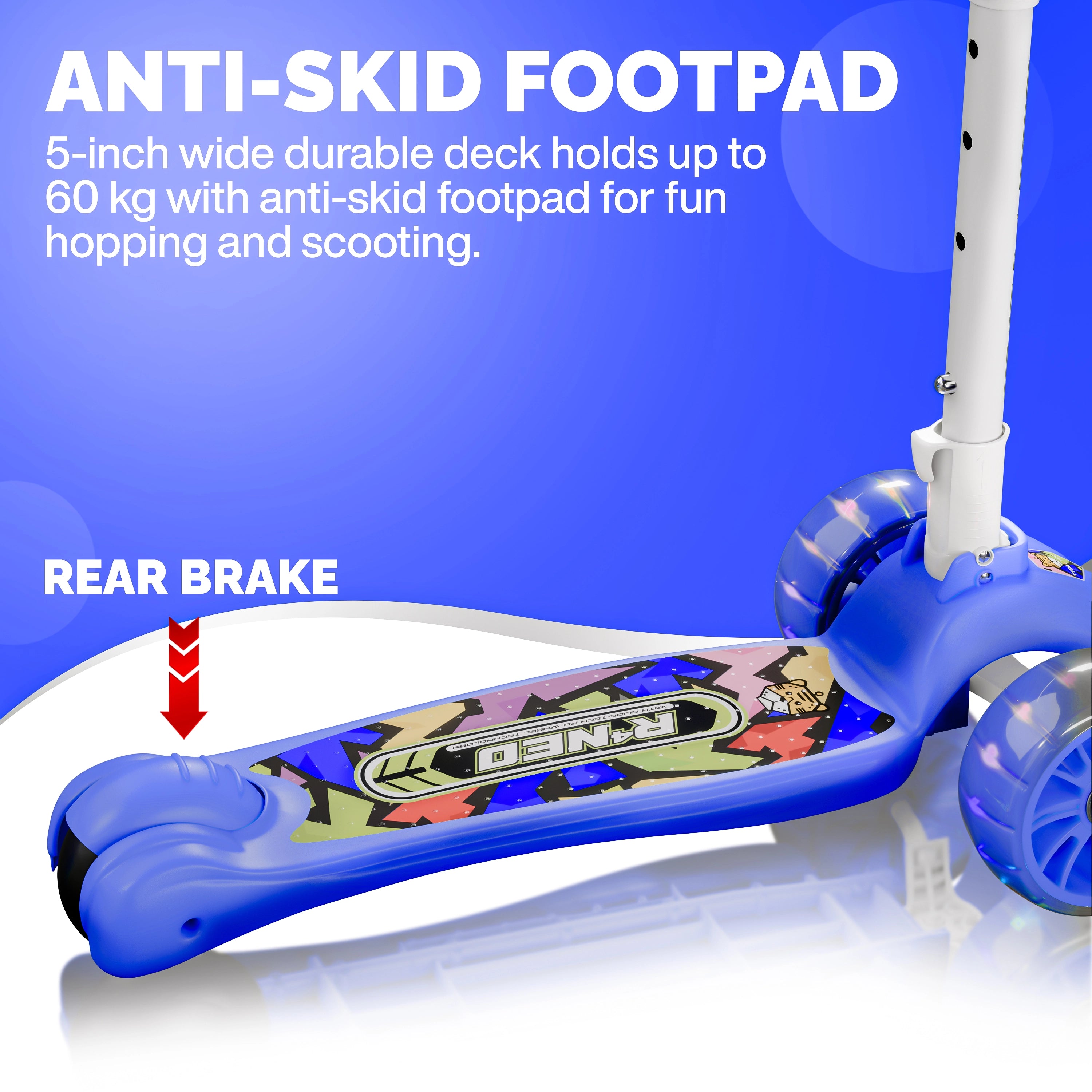 Tygatec Zoomer 3 wheel (color dark blue)