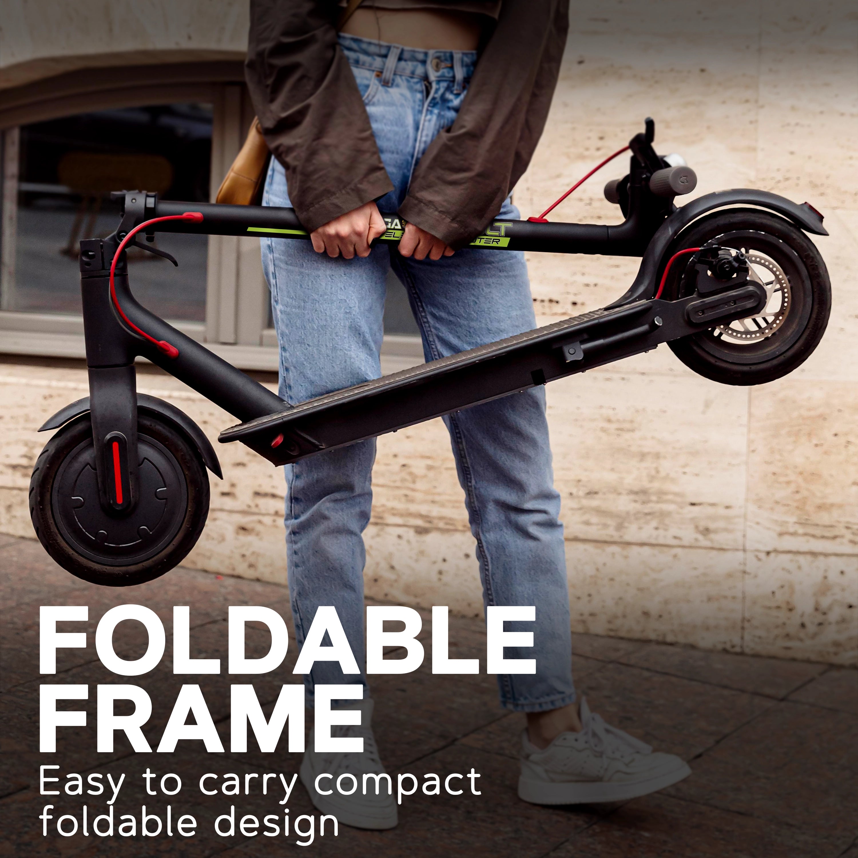 Tygatec Bolt E-Kick Electric Scooter For Kids & Adults | Electric Foldable Scooter