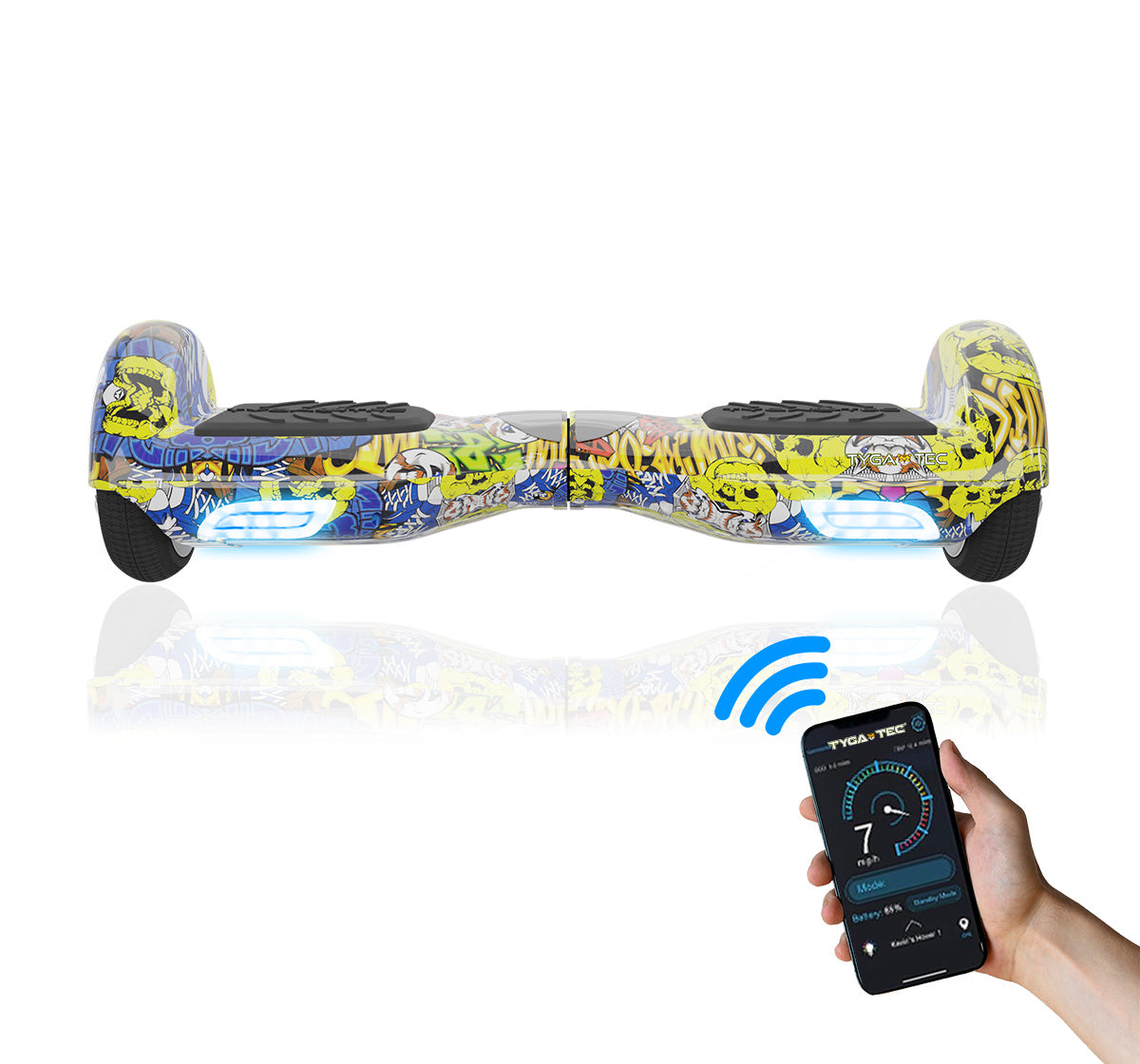 Hoverboard with app control sale