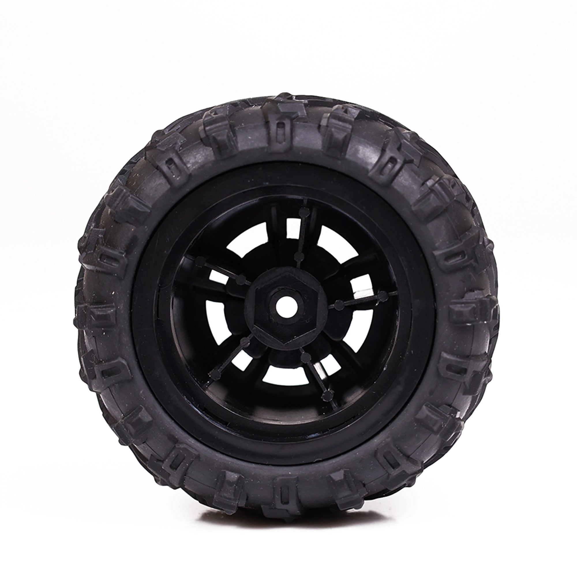 Tygatec Supersonic RC Car Spare – Durable Rubber Wheels (Set of 4)