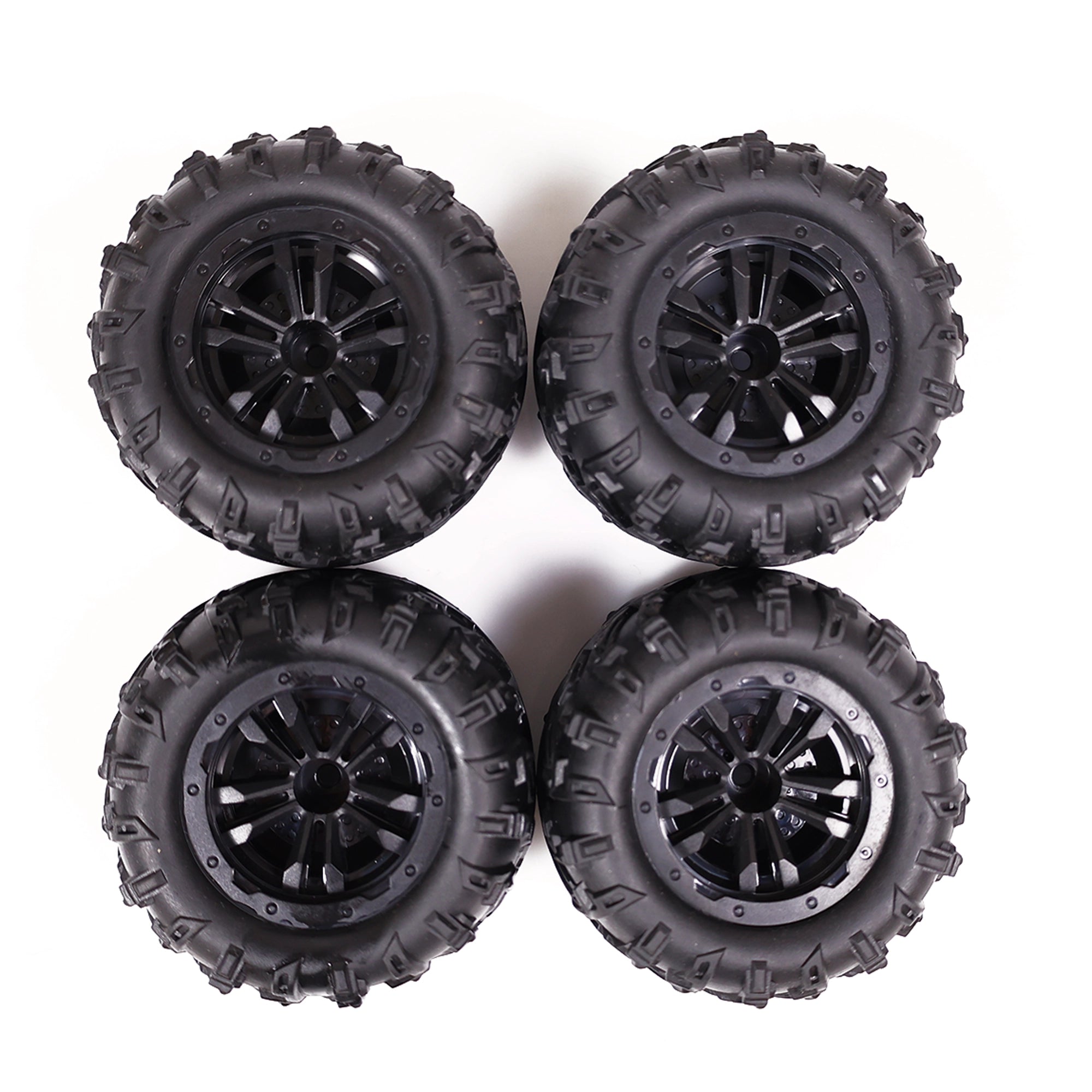 Tygatec Supersonic RC Car Spare – Durable Rubber Wheels (Set of 4)