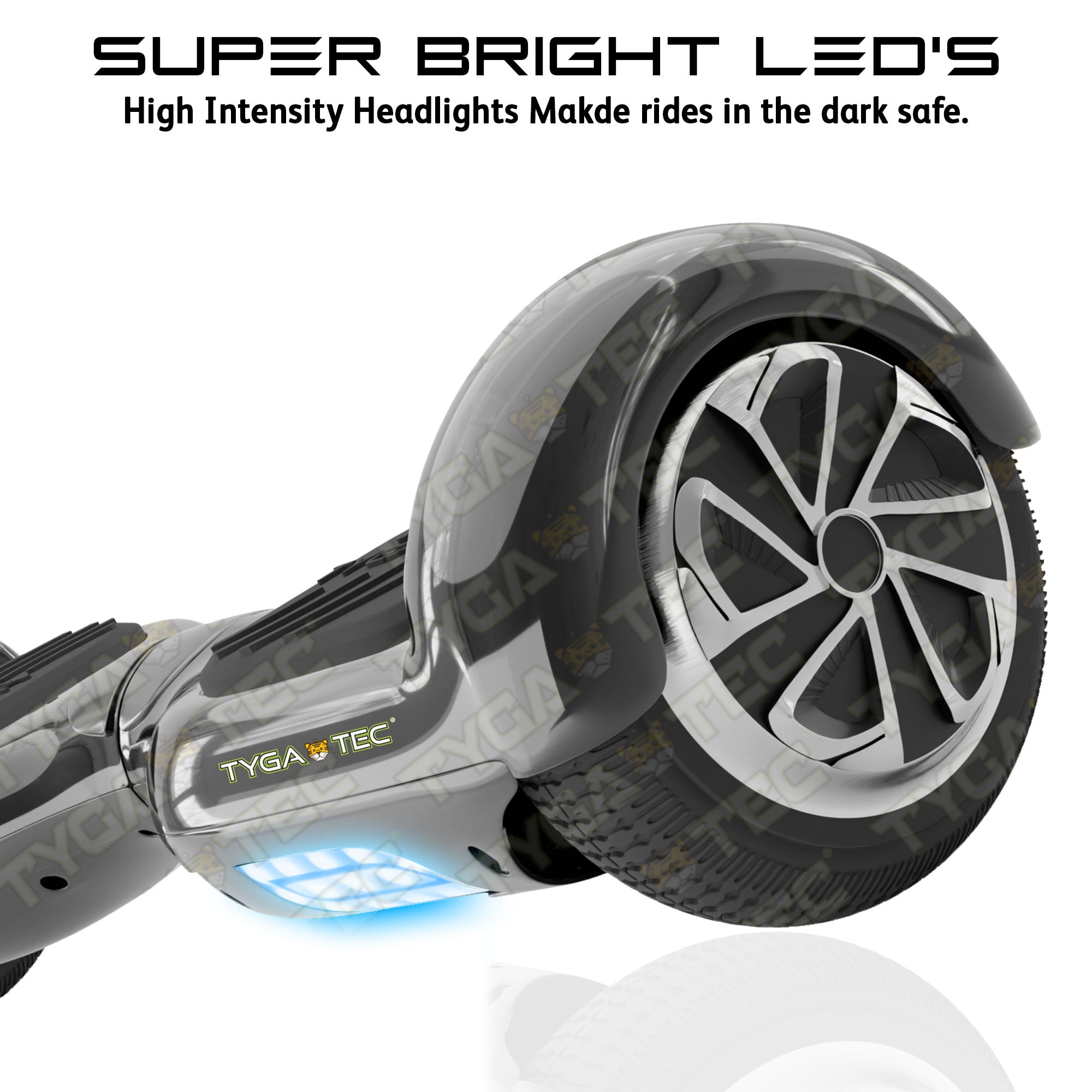 TYGATEC T2 Auto Balancing Hoverboard - Black