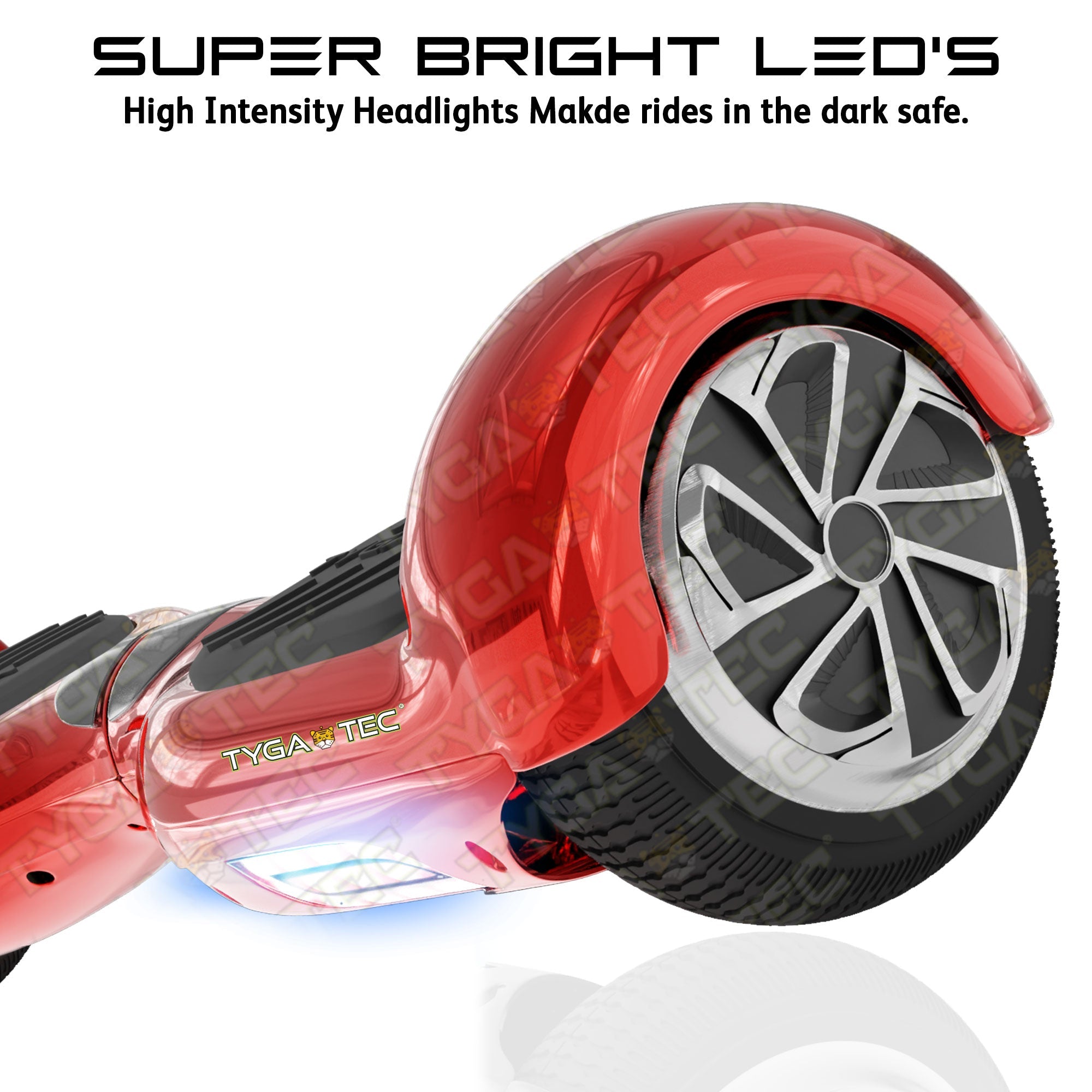 TYGATEC T2 Auto Balancing Hoverboard - Red