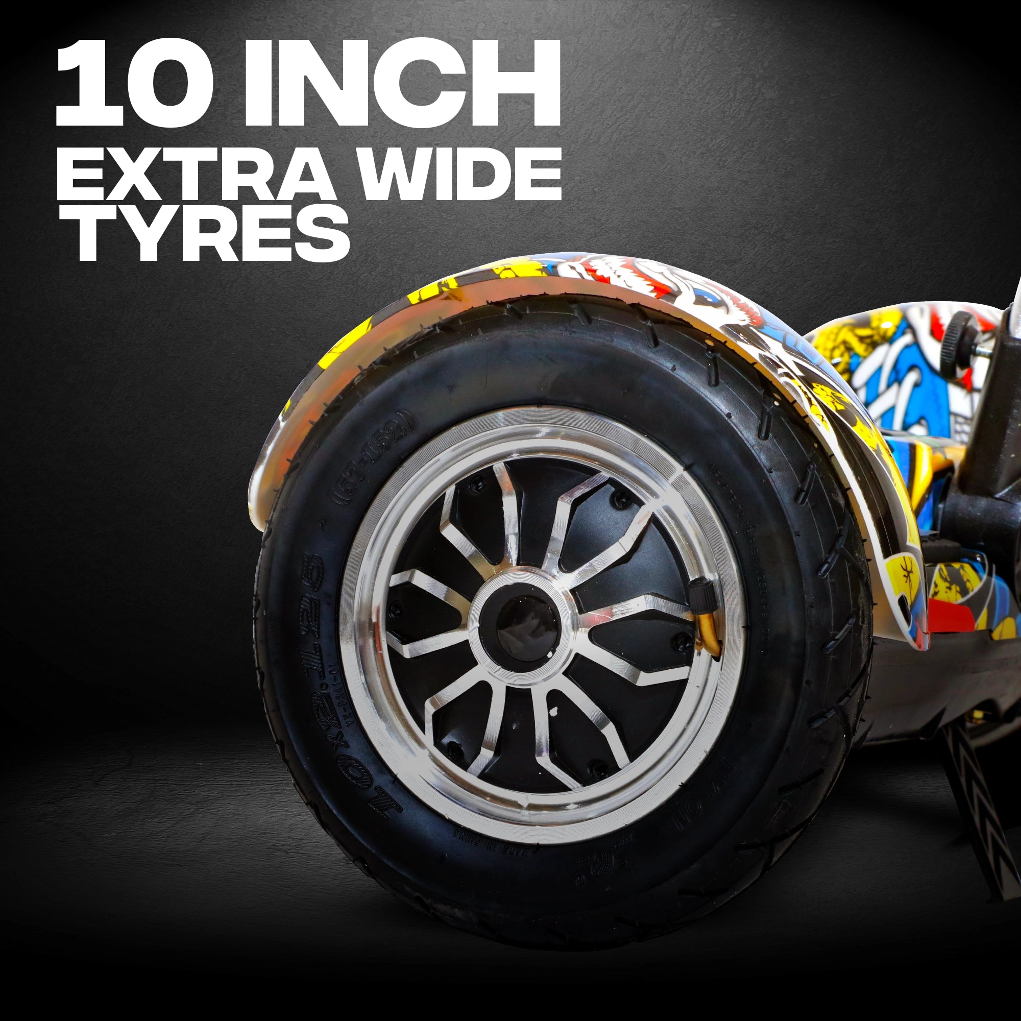 TYGATEC T4 Self Balancing Hoverboard with Handle (Edhardy)