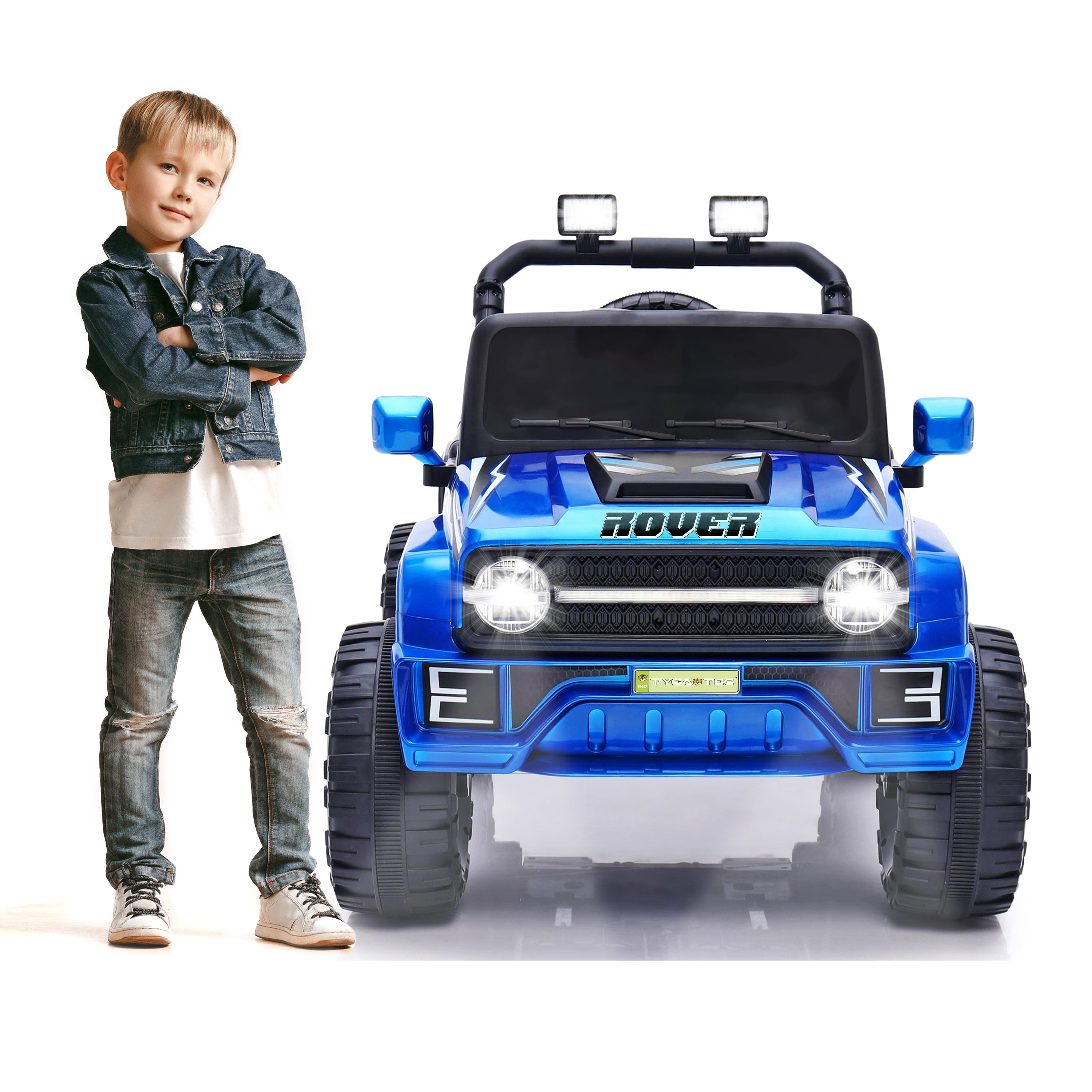Tygatec Ride-on Kids Car Ground Force ROVER (BLUE COLOUR)