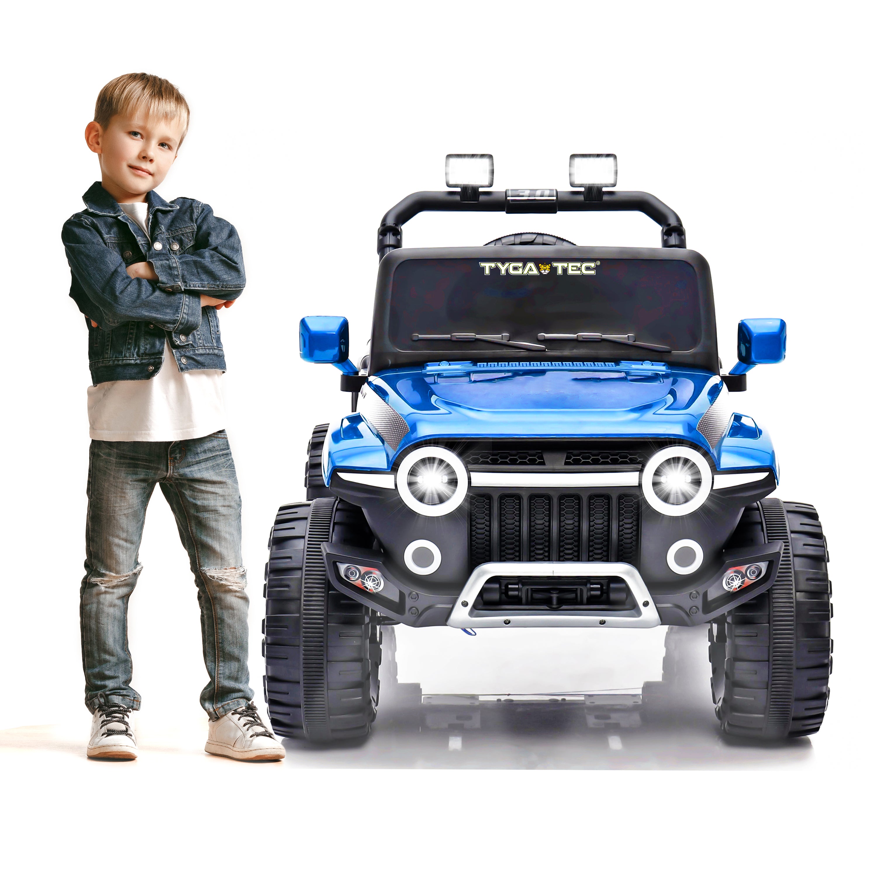 Tygatec Ride-on Kids Car Ground Force SCOUT ( Blue color)