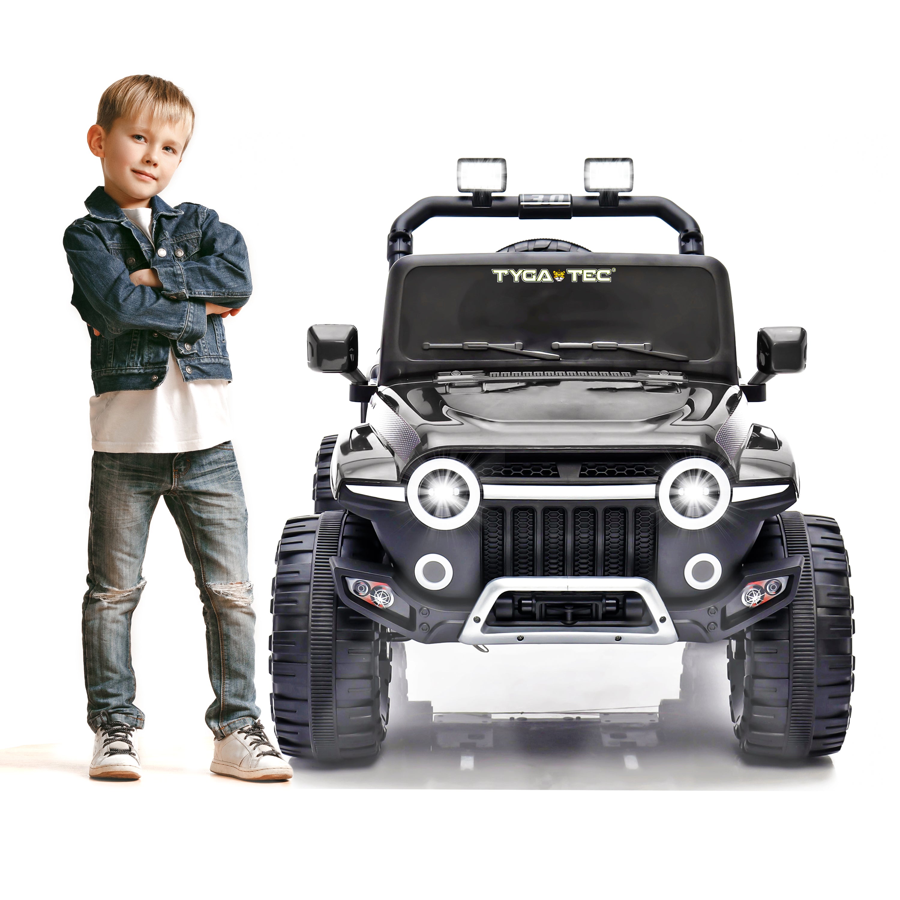 Tygatec Ride-on Kids Car Ground Force SCOUT (GREY COLOUR)
