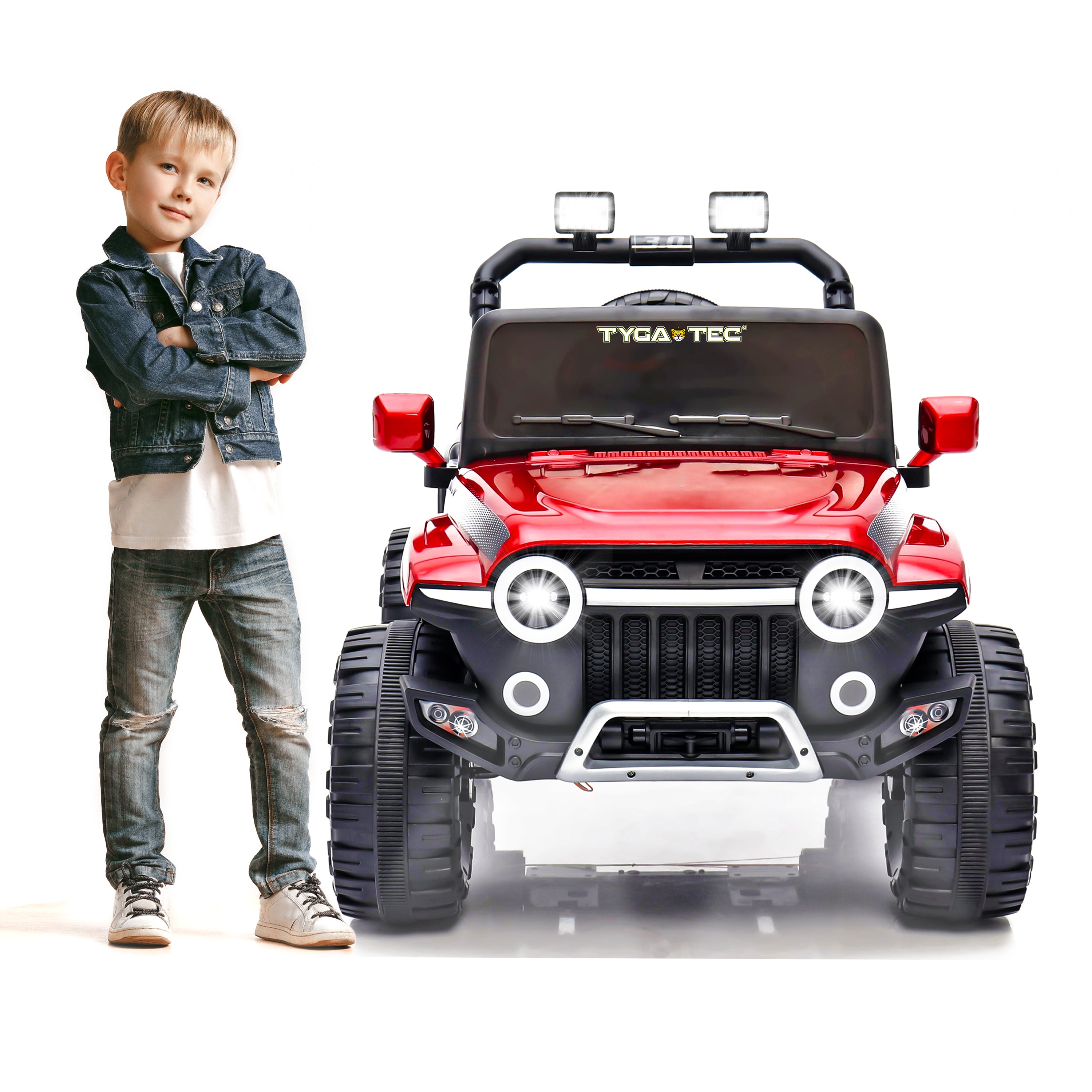 Tygatec Ride-on Kids Car Ground Force SCOUT (RED COLOUR)
