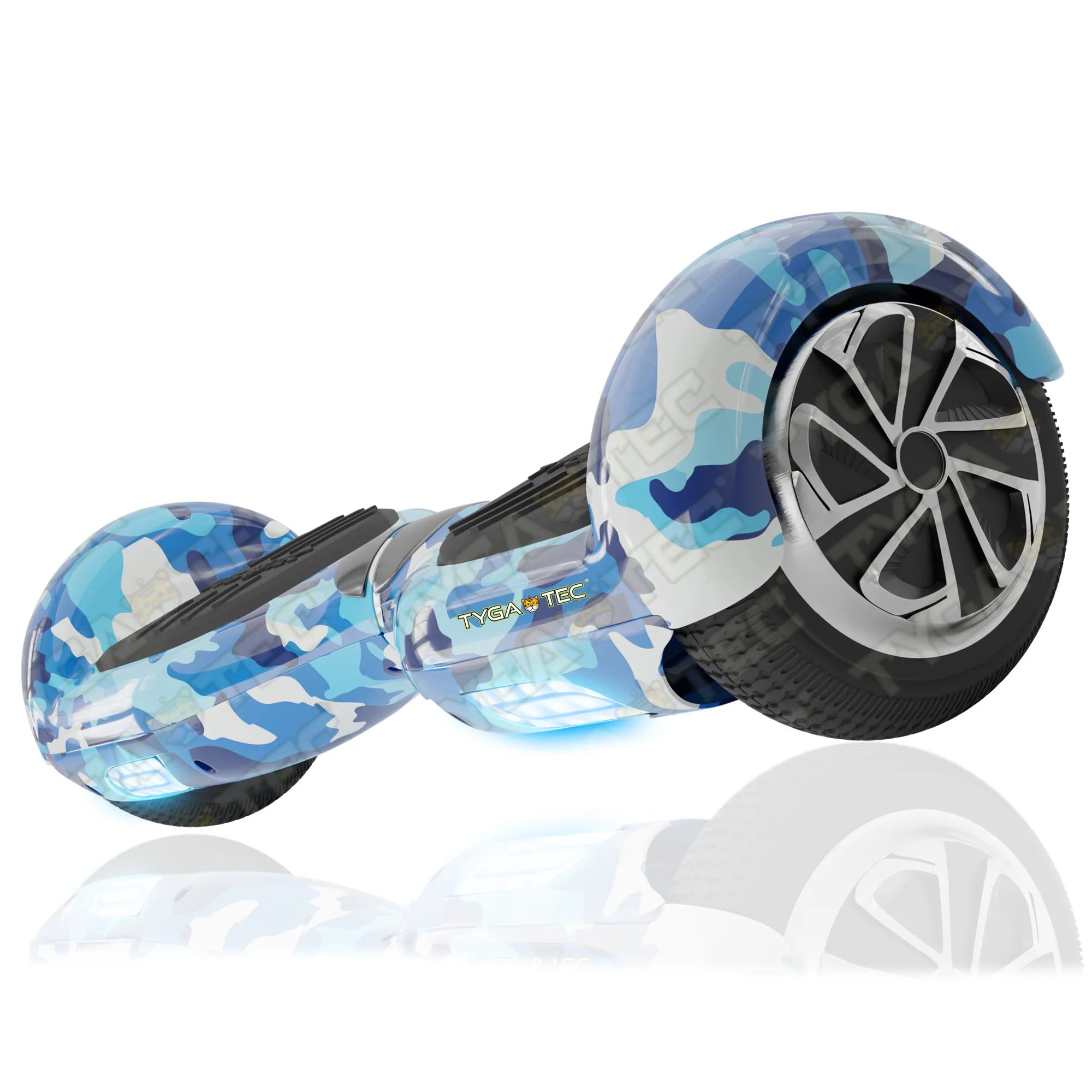 TYGATEC T2 Auto Balancing Hoverboard - Military Blue