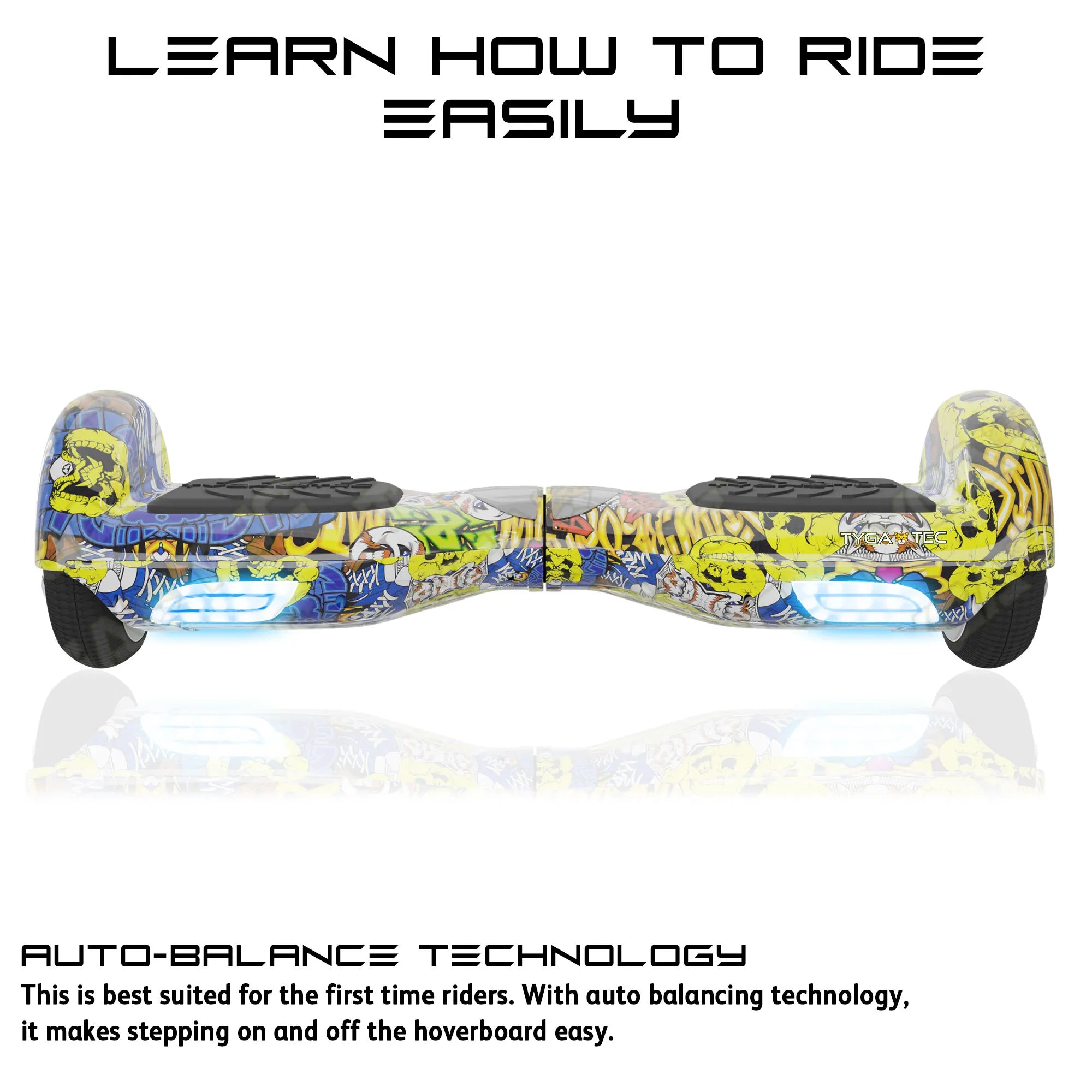 TYGATEC T2 Auto Balancing Hoverboard - ED Hardy