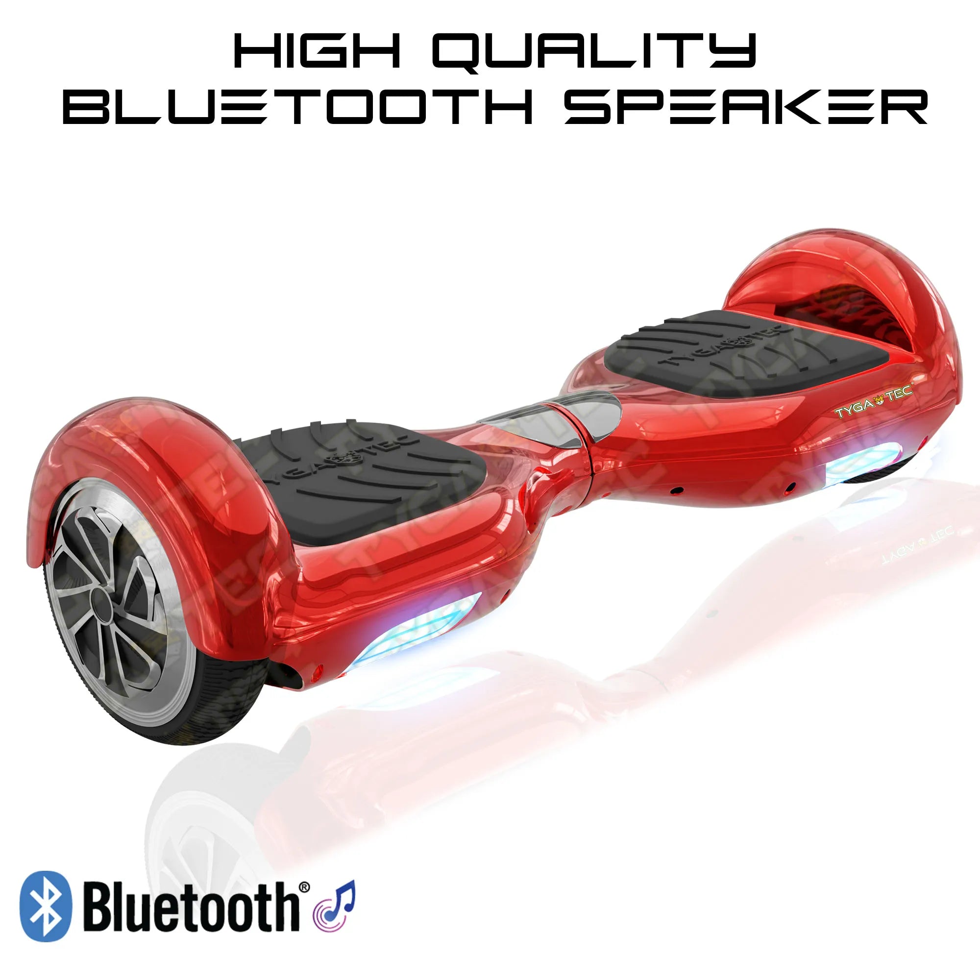 TYGATEC T2 Auto Balancing Hoverboard - Red