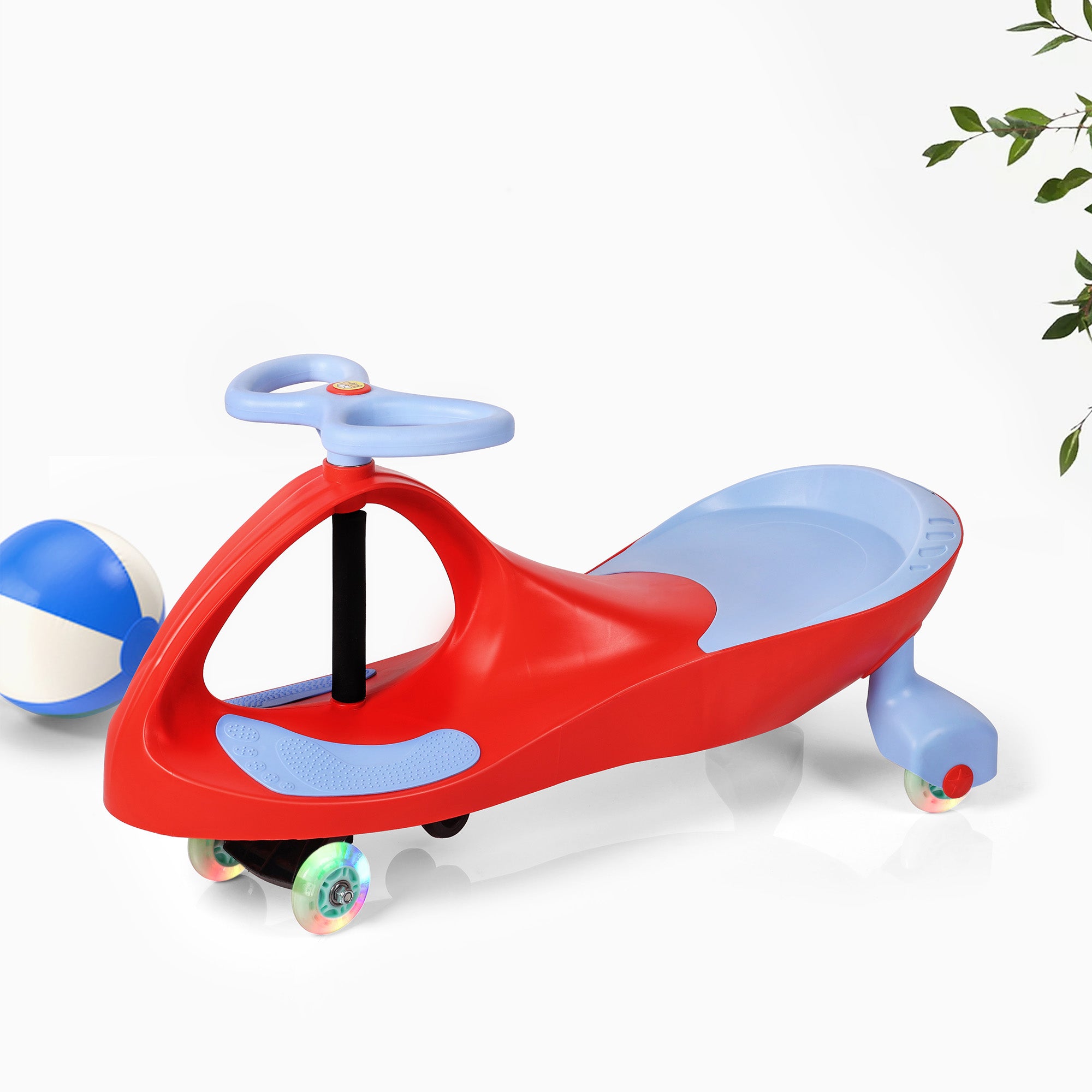 Tygatec Eco Ride-On Swing Car for Kids (Red Color)