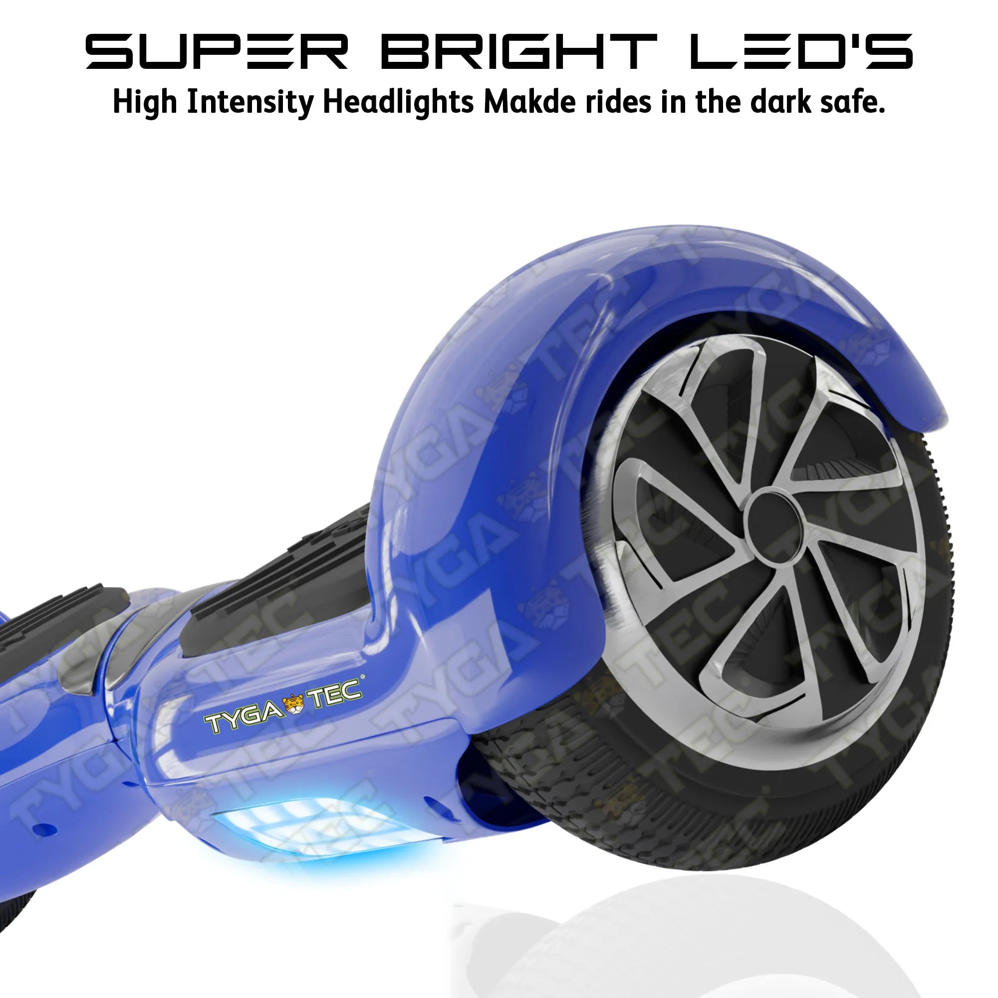 TYGATEC T2 + Auto Balancing Hoverboard App Connectivity - Blue