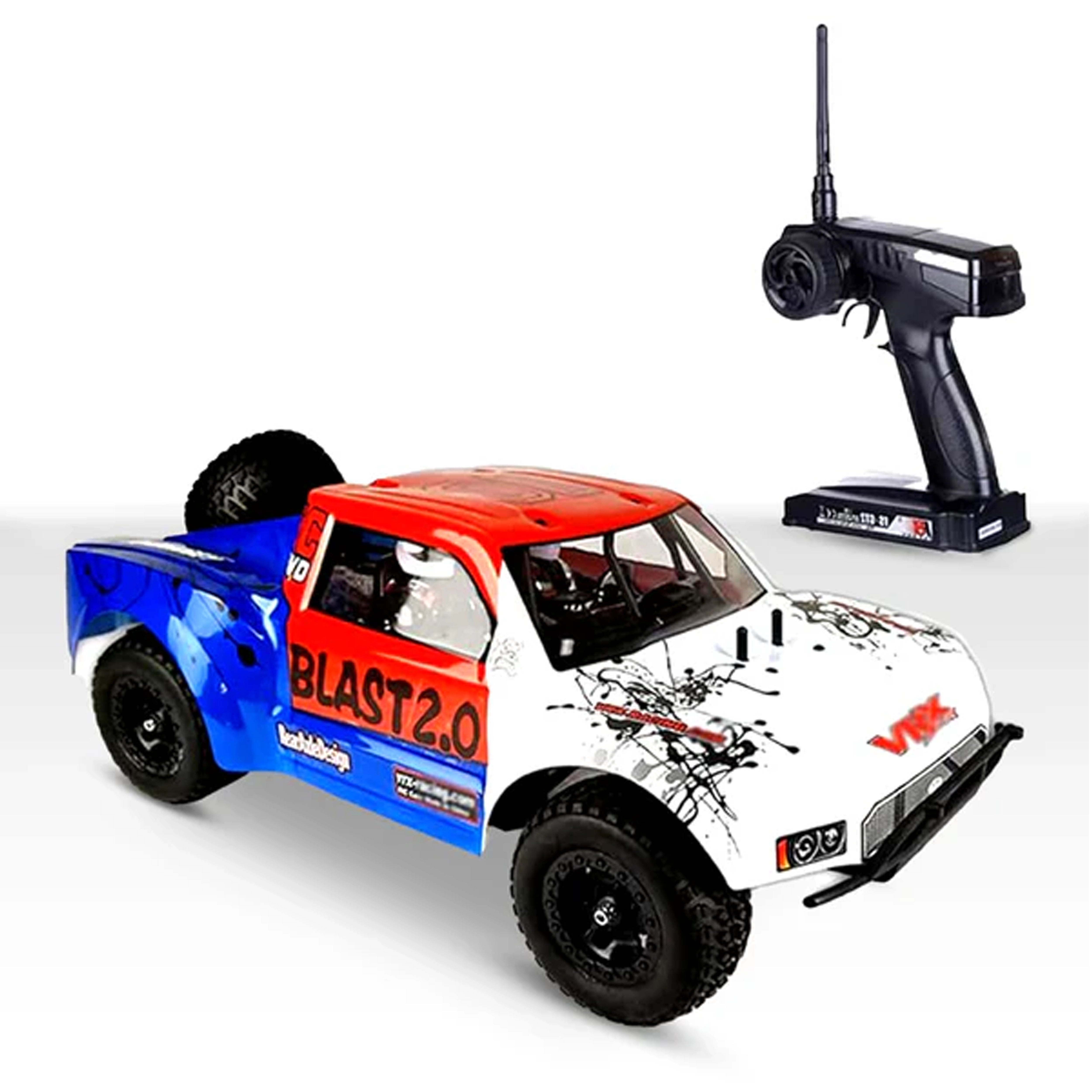 Tygatec Blast 1:8 Scale Hobby Grade RC Monster Truck | Brushless Motor System | RTR