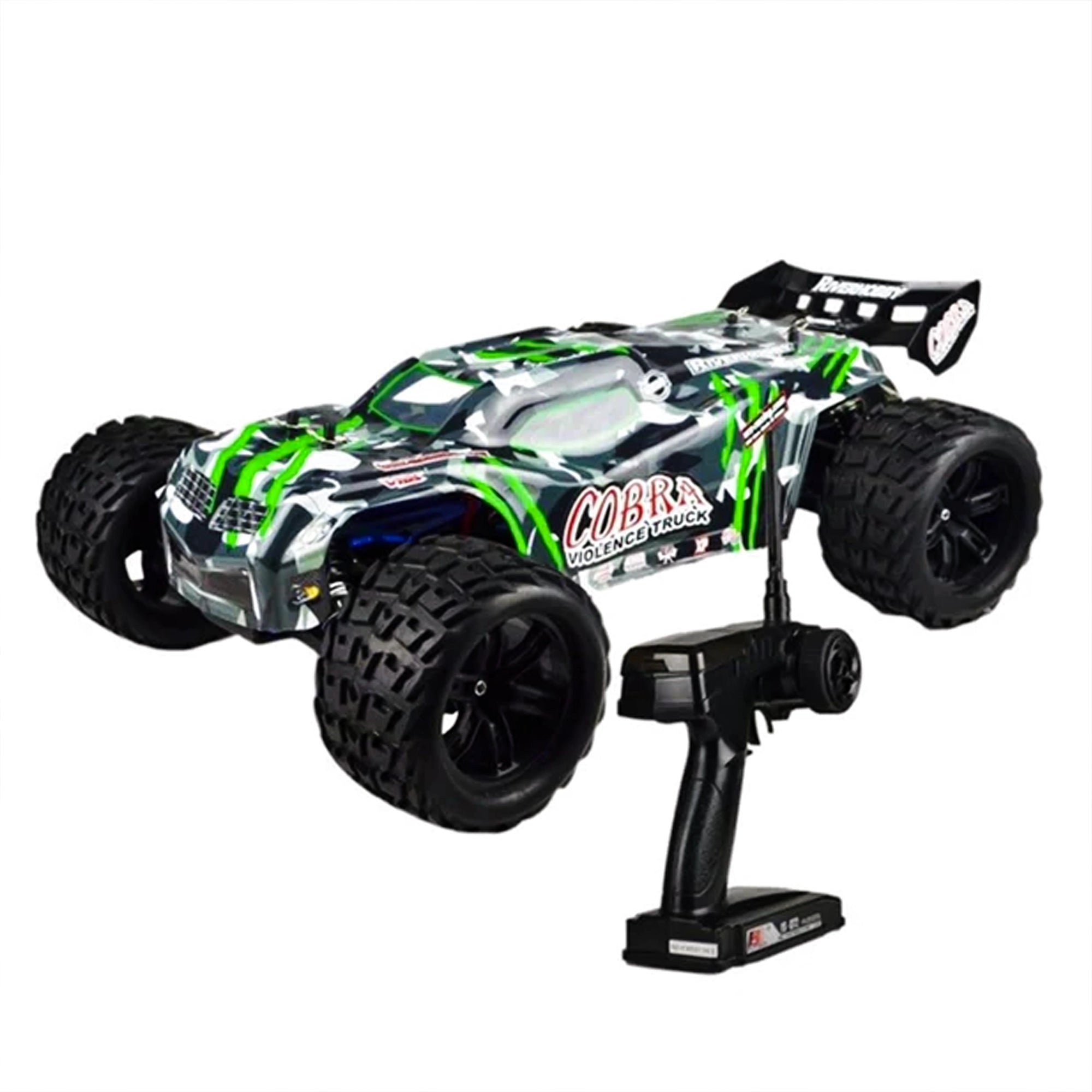 Tygatec VRX Cobra 1:8 Scale Hobby Grade RC Monster Truck | Brushless Motor System | RTR