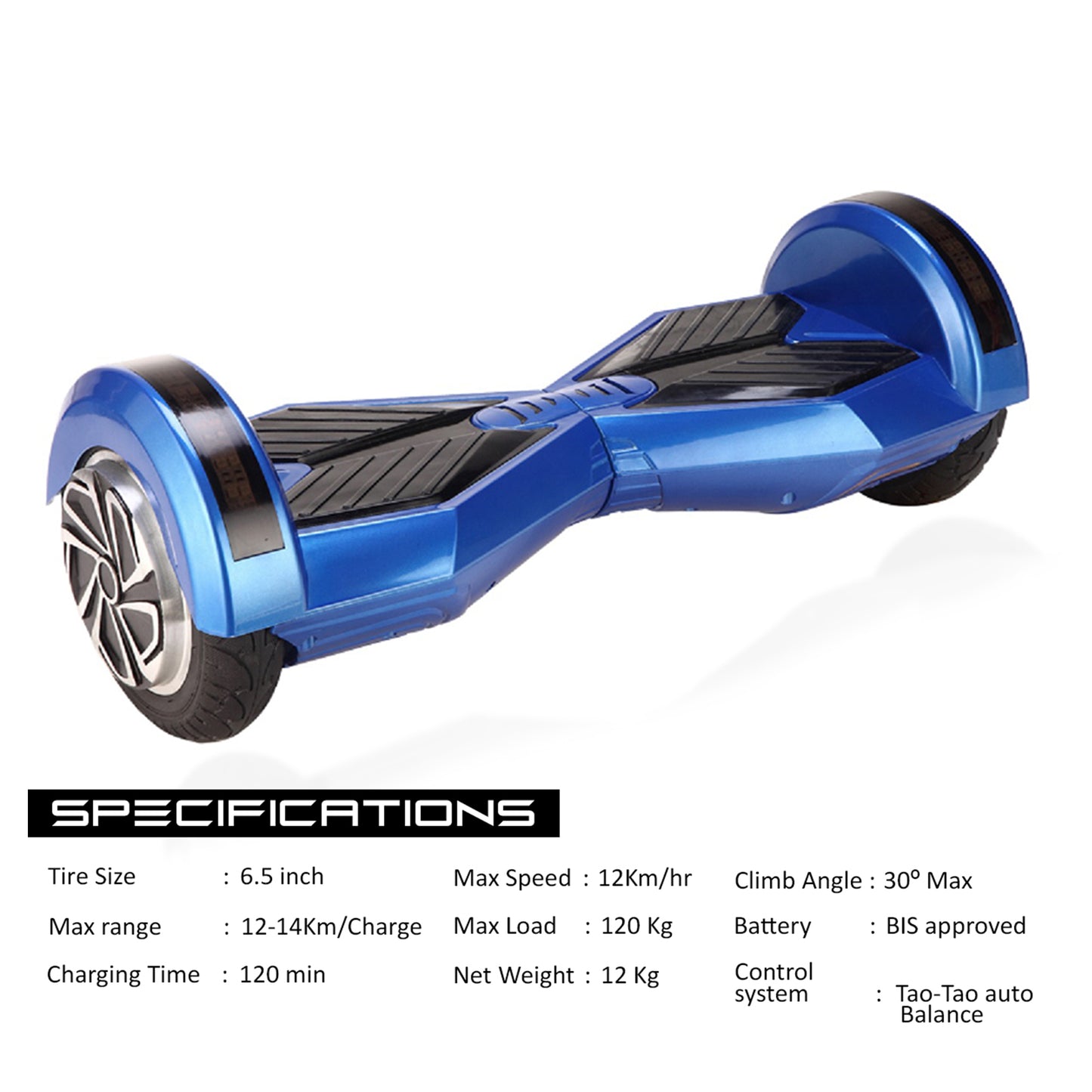 TYGATEC T5 - Powered Up Auto Balancing Hoverboard