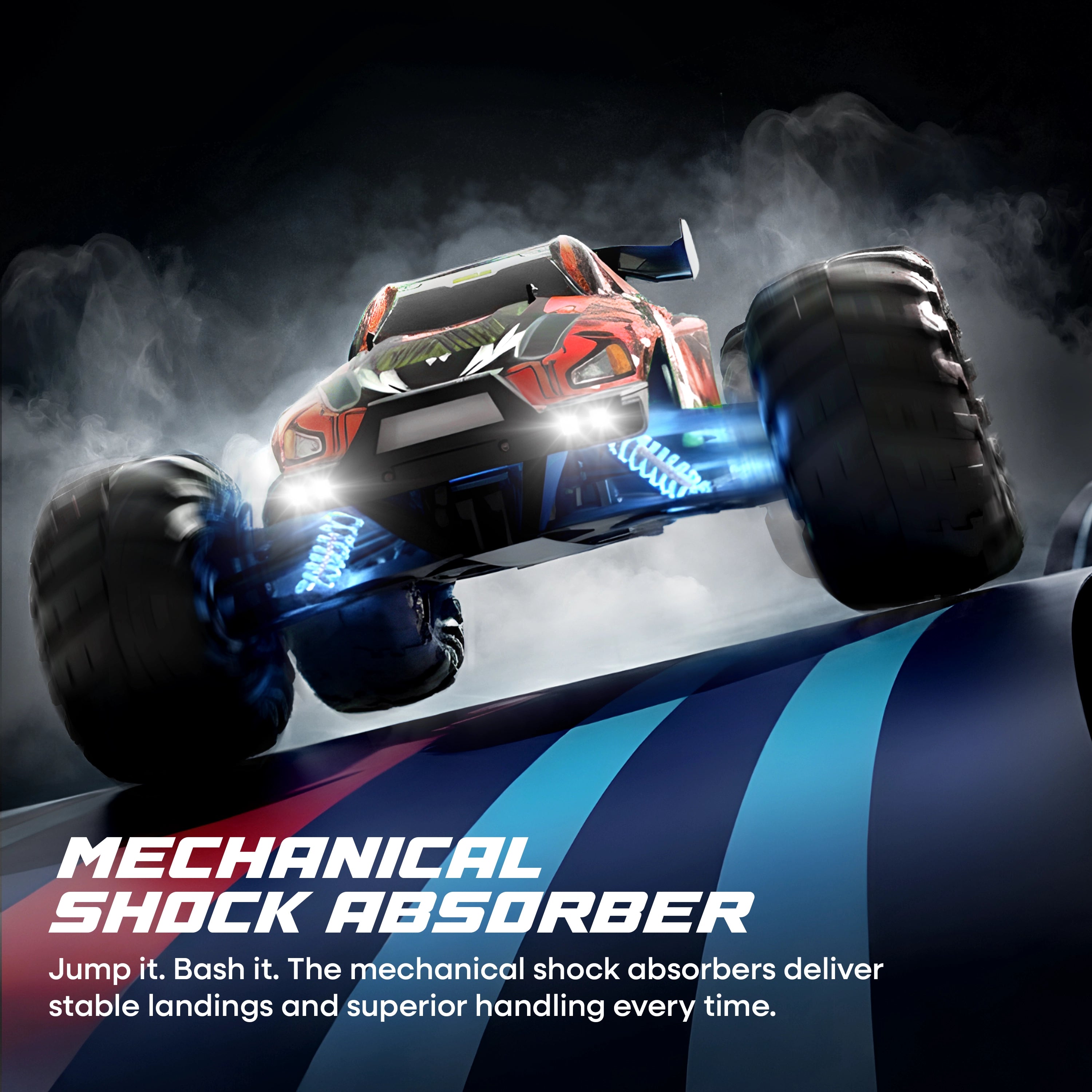 ( PRE-BOOK)- Tygatec Supersonic High Speed Remote Control (Rc) Car | Hobby Grade Stunt Car (Color Red)