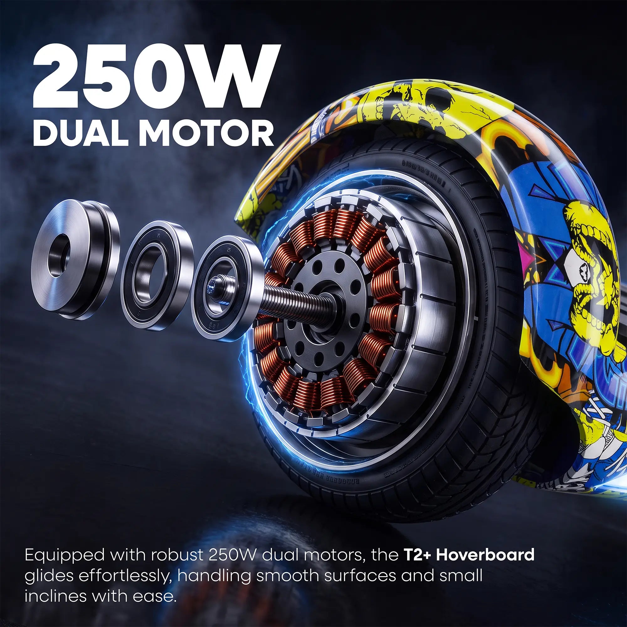 TYGATEC T2 + Auto Balancing Hoverboard App connectivity - ED Hardy