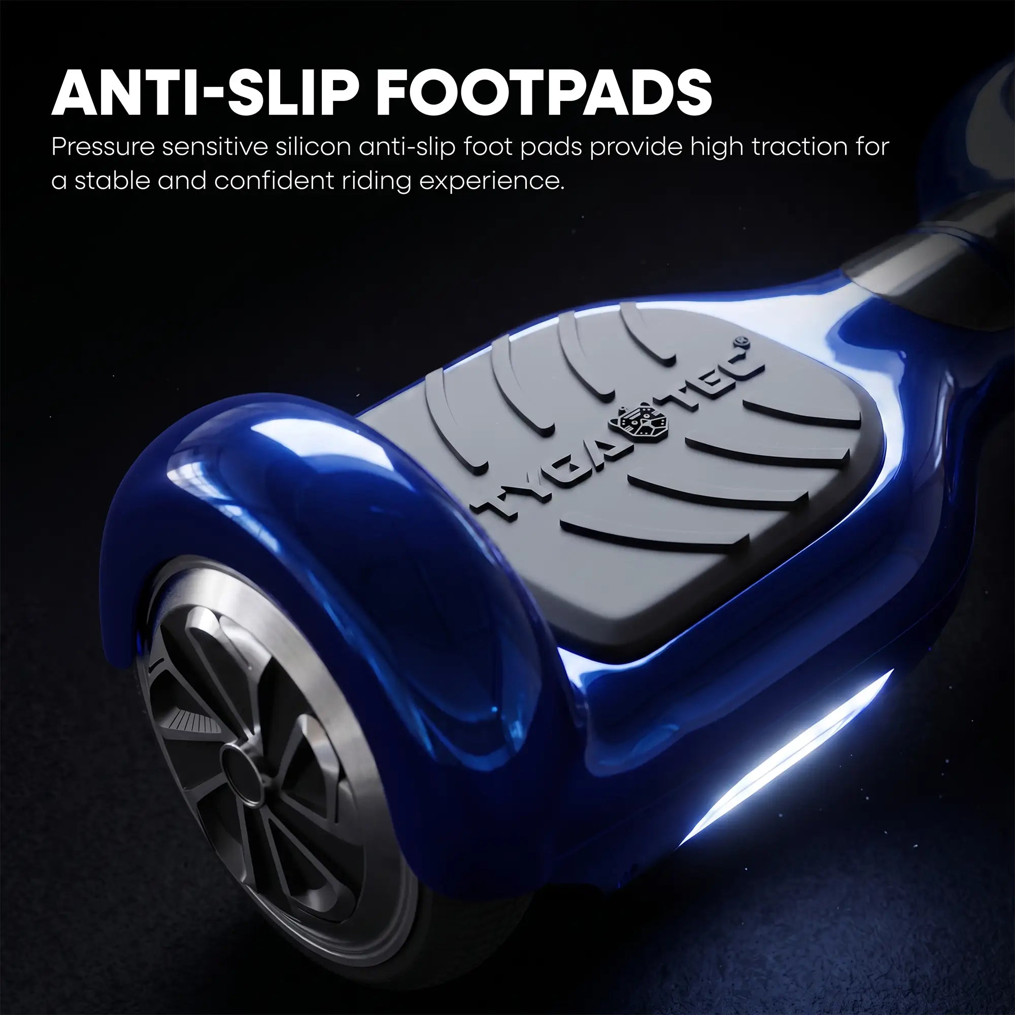 TYGATEC T2 + Auto Balancing Hoverboard App Connectivity - Blue