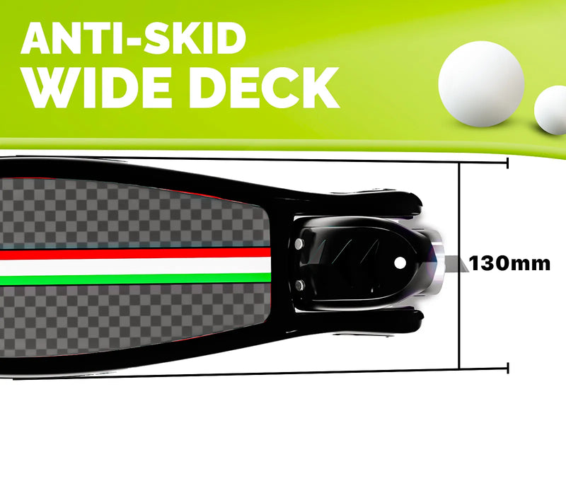 Anti-Skid Wide Deck