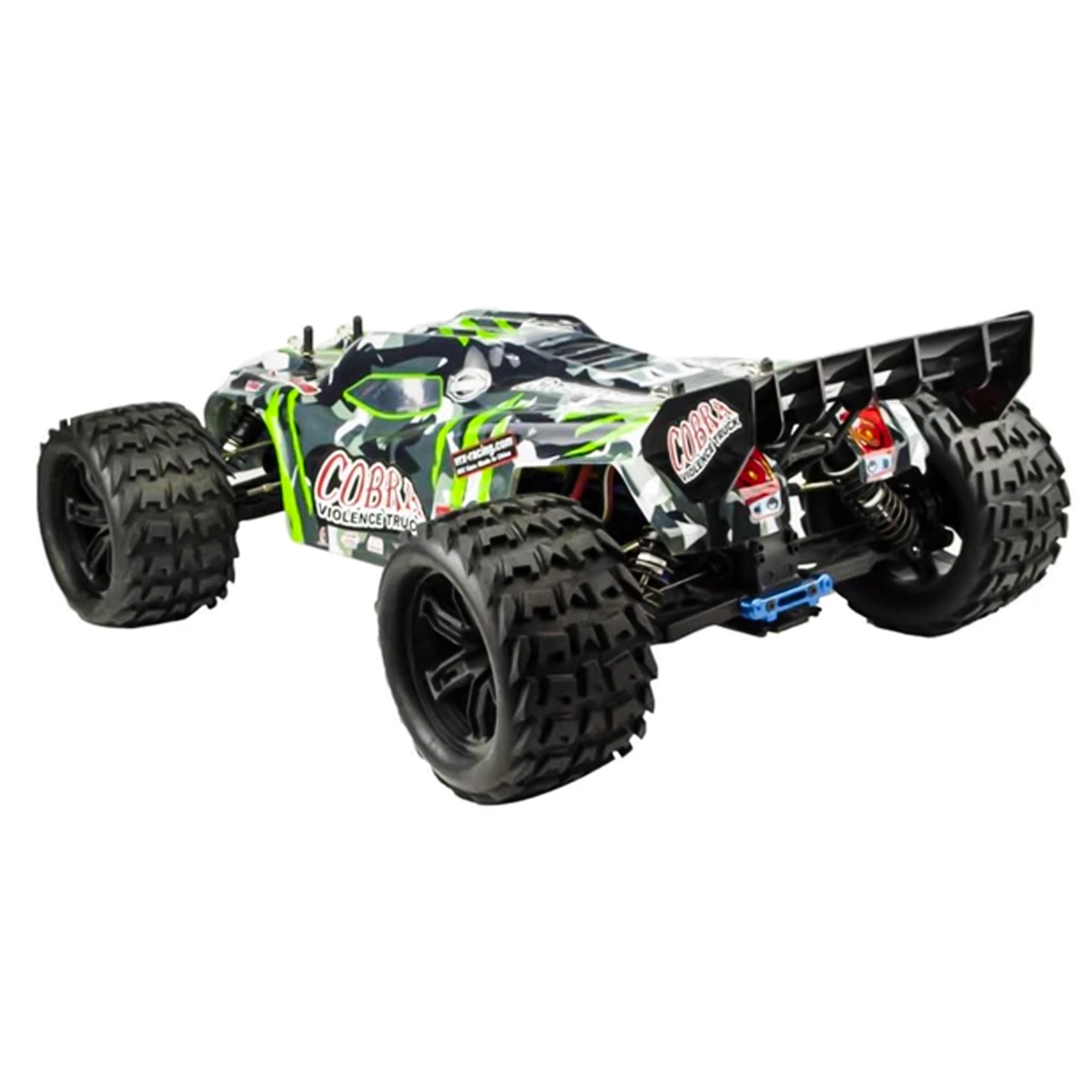 Tygatec VRX Cobra 1:8 Scale Hobby Grade RC Monster Truck | Brushless Motor System | RTR