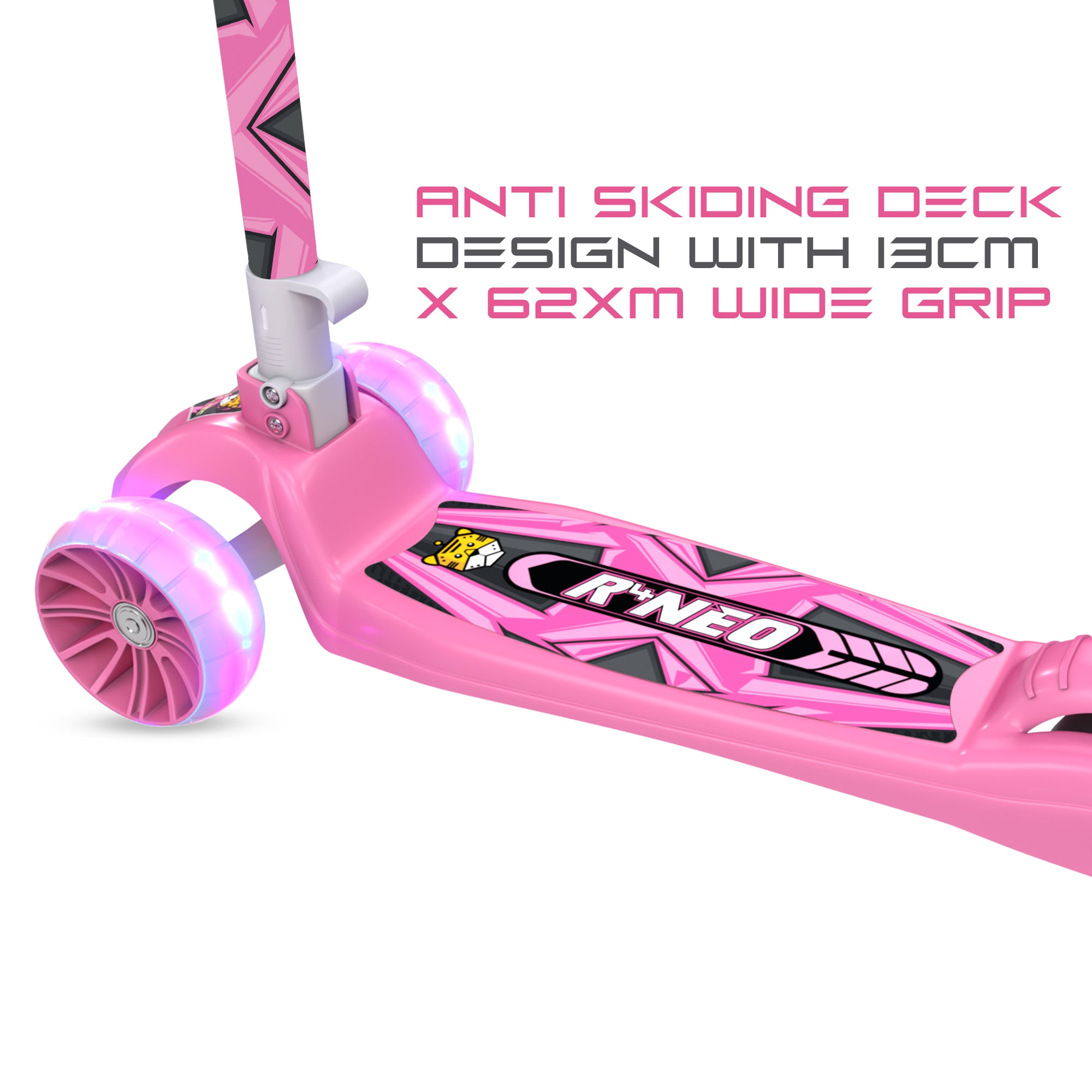 Tygatec 3 wheel ( Color Pink )