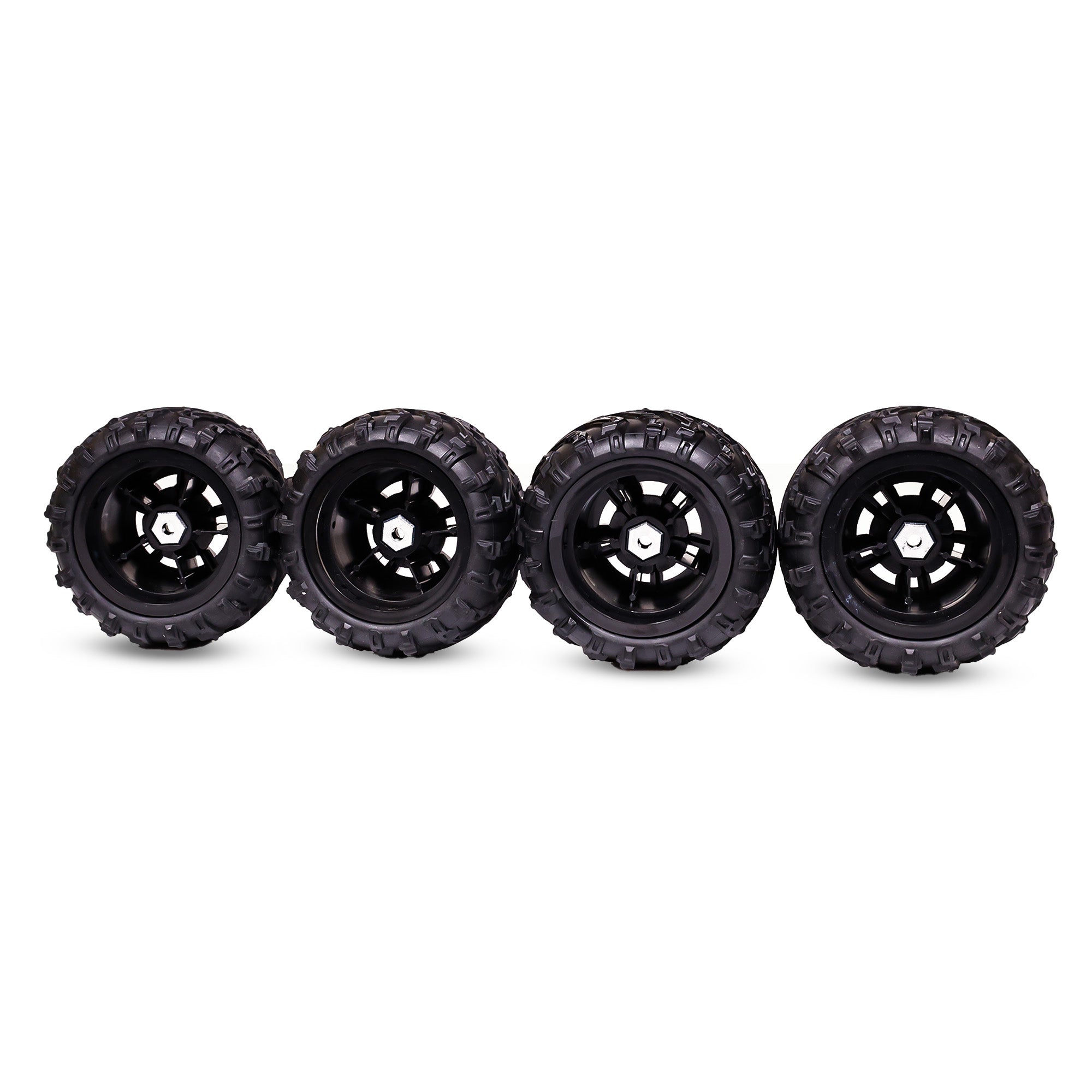 Tygatec Supersonic RC Hobby Grade Car SPAREPARTS set of 4 Wheels Compatable with tygatec Supersonic Car Wheel