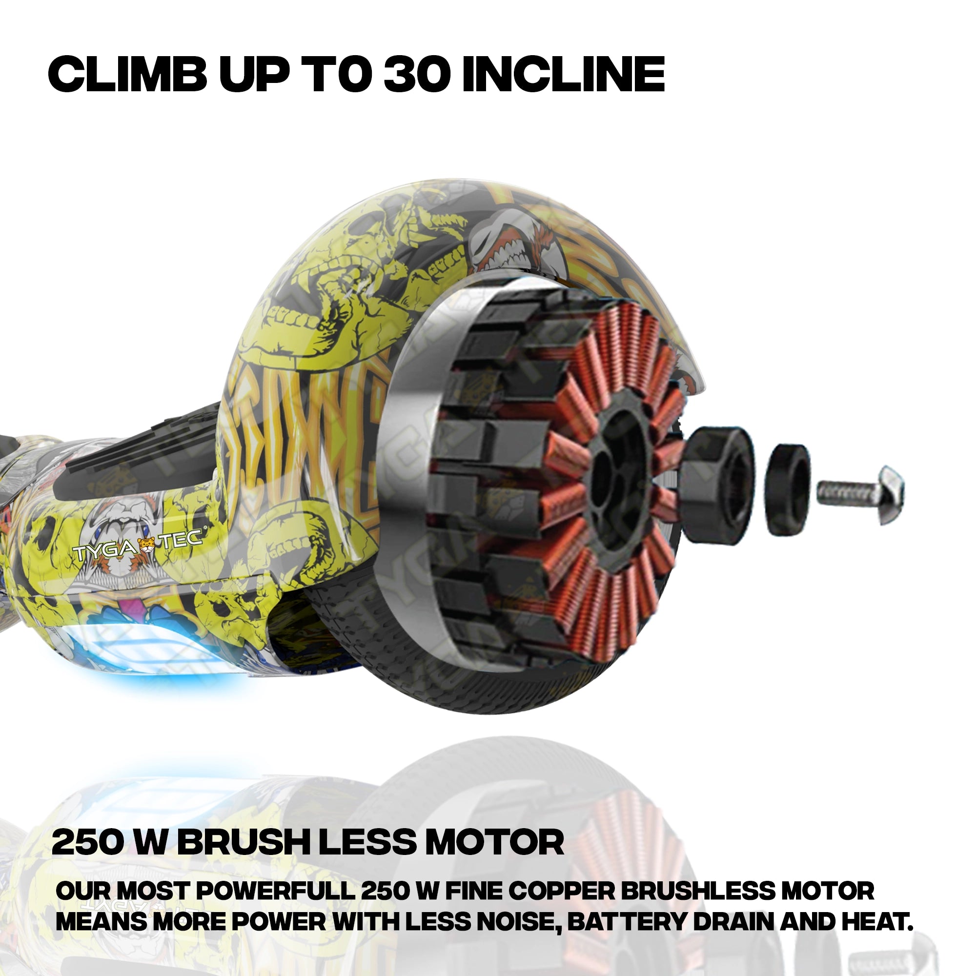 TYGATEC T2 + Auto Balancing Hoverboard App connectivity - ED Hardy