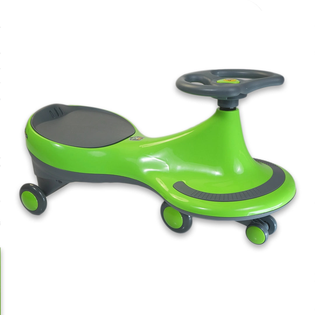 Tygatec Ride On Swing Car for Kids ( Green Color )