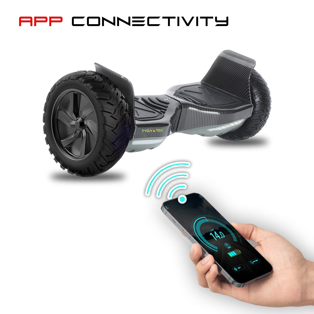 TYGATEC T6 Plus Off-Road SUV (APP CONNECTIVITY - Red and Blue Fire Color)