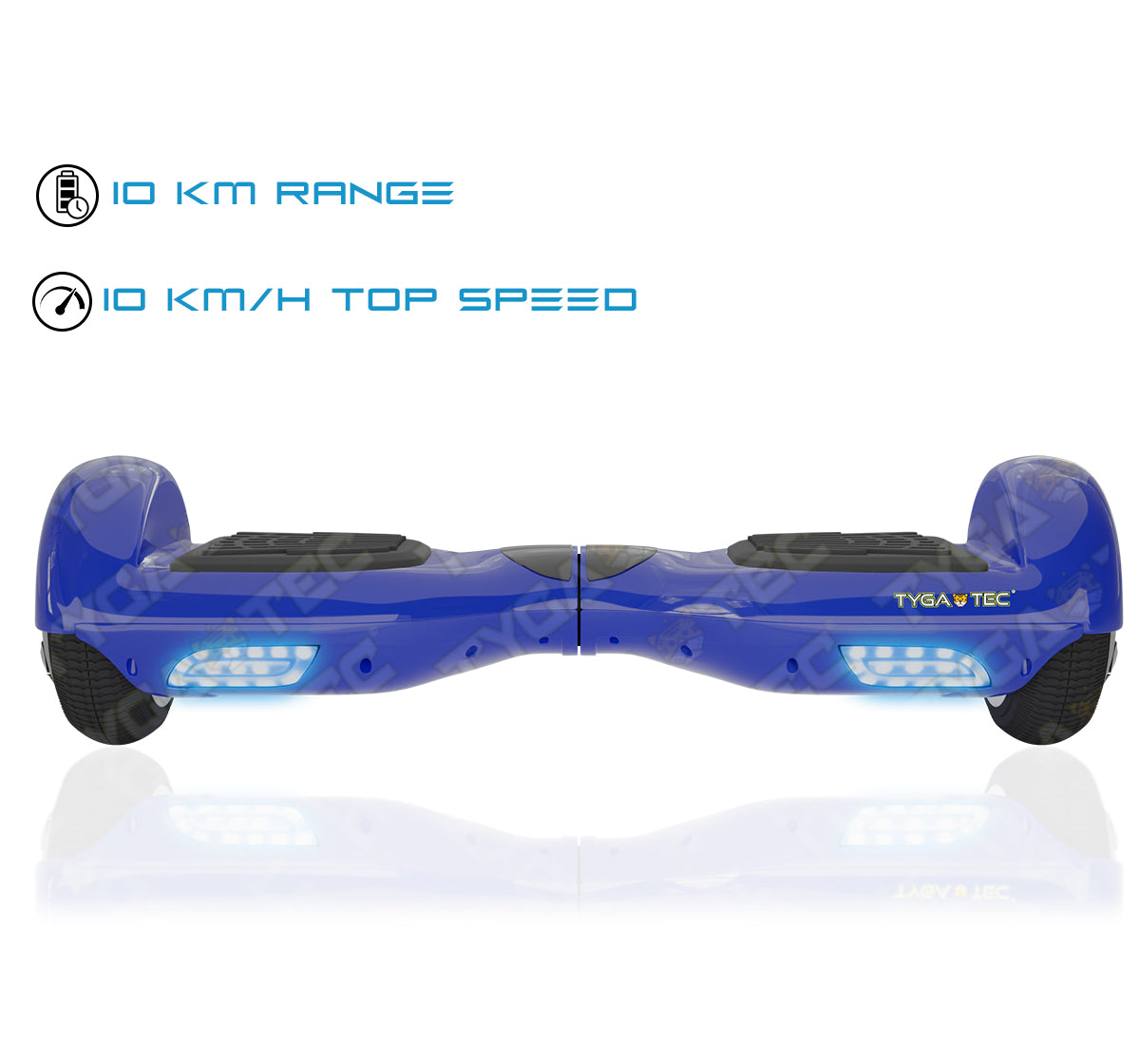 Tygatec T1 ECO - Self Balancing Electric Hoverboard (Blue Color)